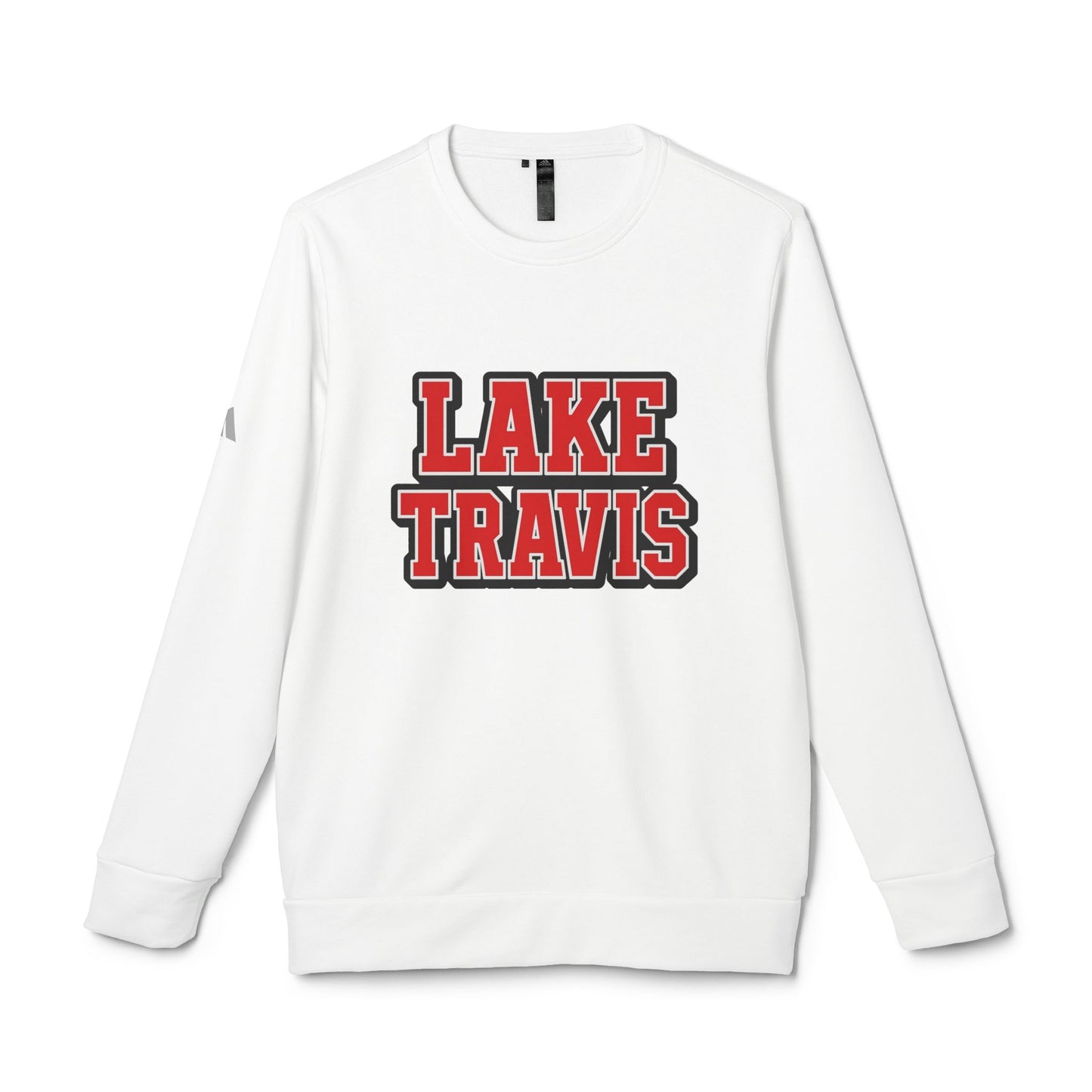 Lake Travis Adidas Unisex Fleece Crewneck Sweatshirt