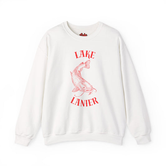 Lake Lanier Sweatshirt | Unisex Heavy Blend™ Crewneck | Perfect for Lake Lovers, Cozy Gift for Outdoors Enthusiasts, Relaxed Style for