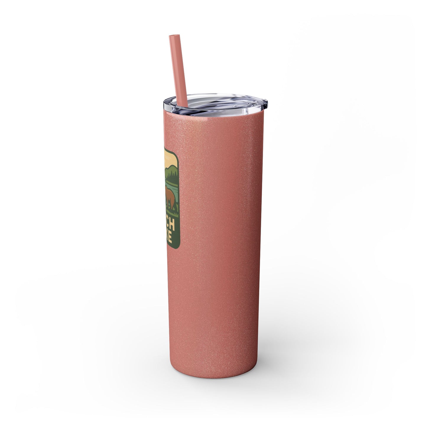 Leech Lake Skinny Tumbler - 20oz Travel Mug, Eco-Friendly Drinkware for Adventurers, Ideal for Camping, Picnics, and Daily Hydration