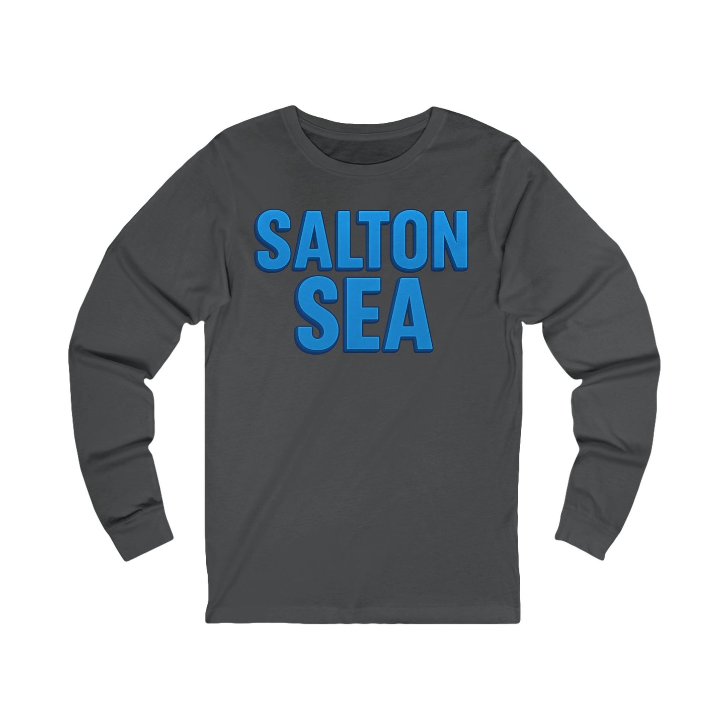 Salton Sea Long Sleeve Tee, Cozy Unisex Shirt for Outdoor Lovers, Perfect for Lake Days, Casual Wear, Gift Idea