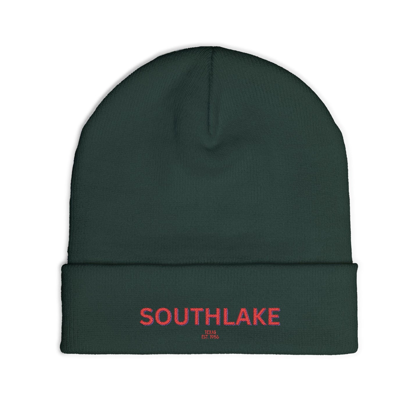 Southlake Cozy Custom Knit Beanie - Personalized Hat, Winter Accessory, Gifts for Him, Her, Stylish Warmth