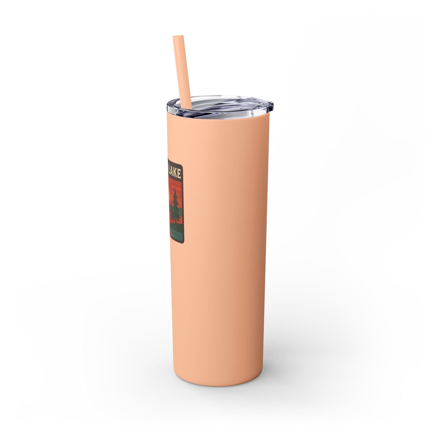 Oneida Lake Skinny Tumbler - 20oz Travel Mug, Eco-Friendly Drinkware for Adventurers, Ideal for Camping, Picnics, and Daily Hydration