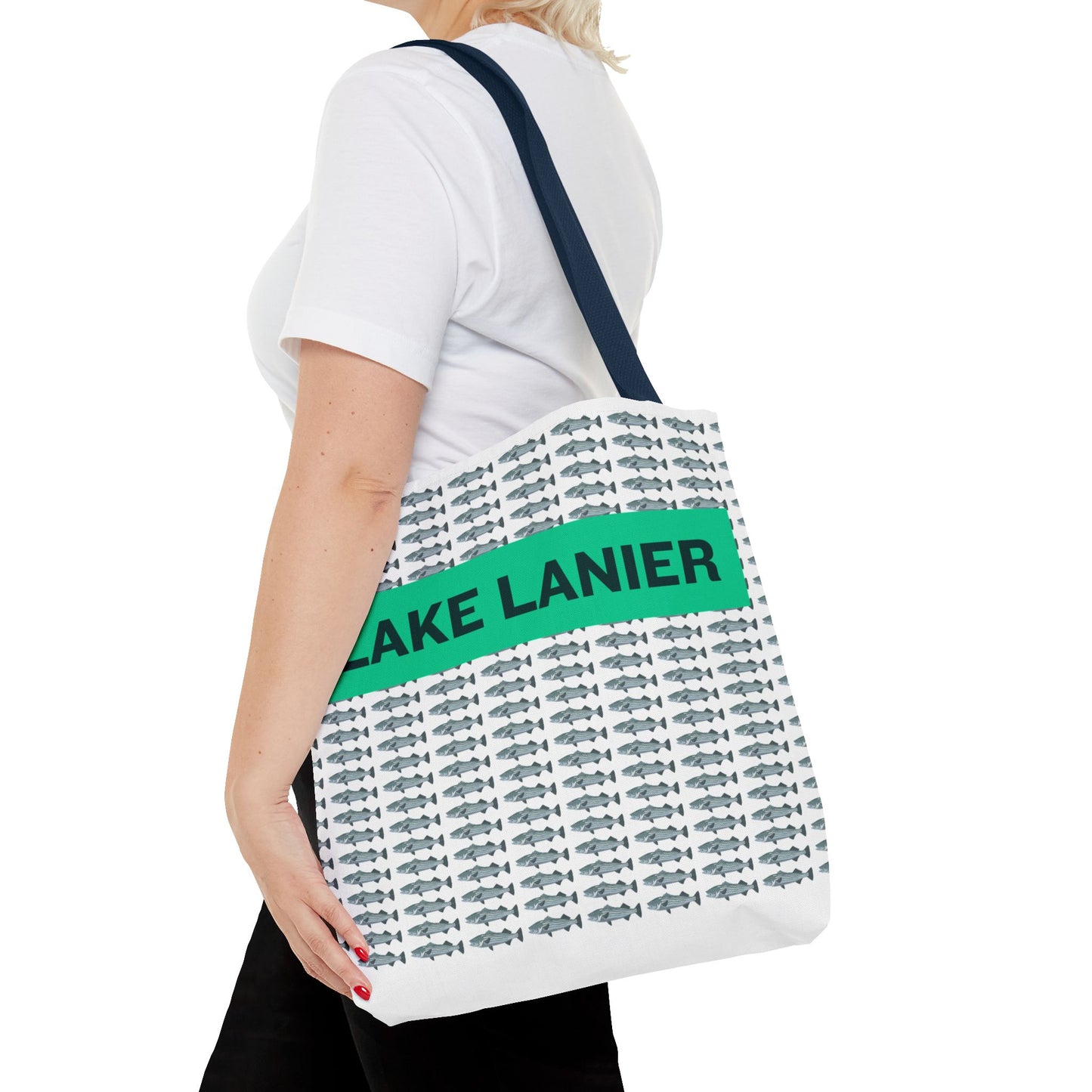 Lake Lanier Tote Bag | Stylish Beach Bag for Summer Outings, Lake Days, Eco-Friendly Shopping, Travel Tote