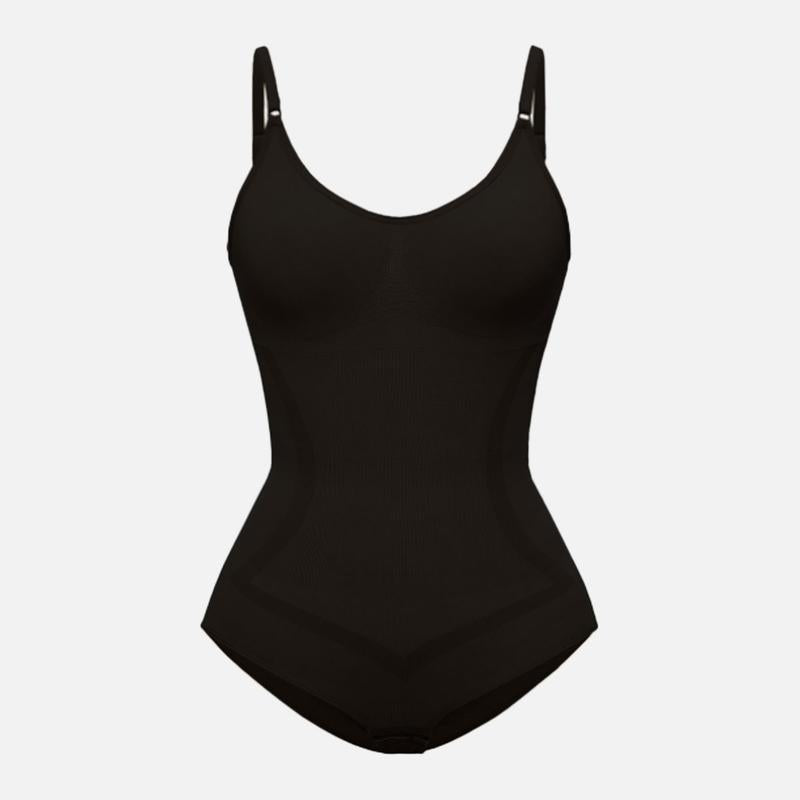 VVL Fallfreshness Women'S Seamless round Neck Shapewear Basic Comfortable Sleeveless Tummy Control and Butt Lifting Shapewear for Daily