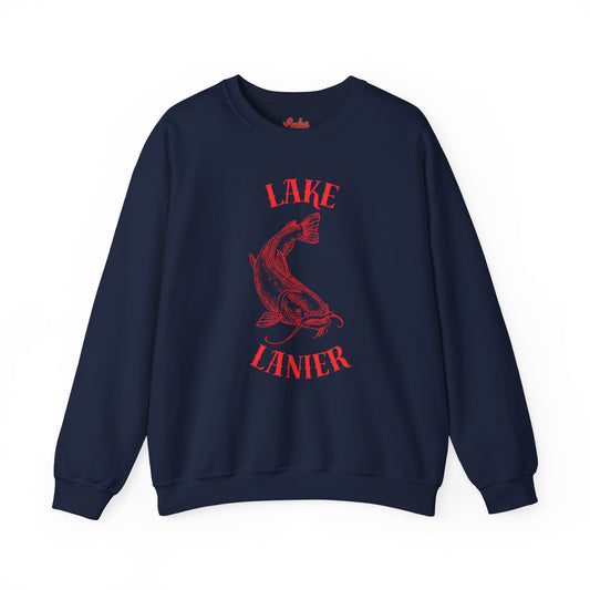Lake Lanier Sweatshirt | Unisex Heavy Blend™ Crewneck | Perfect for Lake Lovers, Cozy Gift for Outdoors Enthusiasts, Relaxed Style for