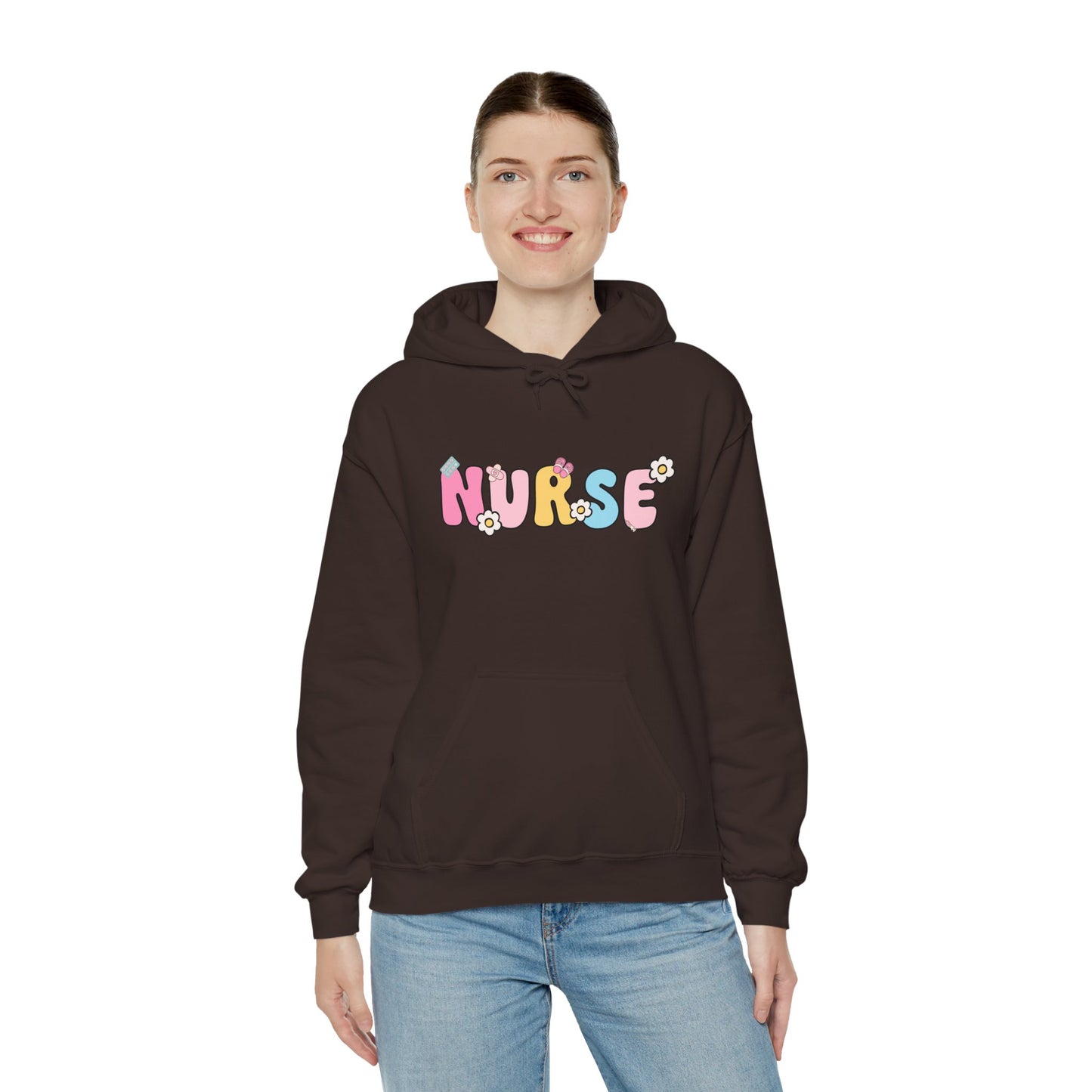 Cute Nurse Hoodie for Healthcare Workers, Cozy Sweatshirt for Nurses, Gift for Nursing Students, Healthcare Appreciation
