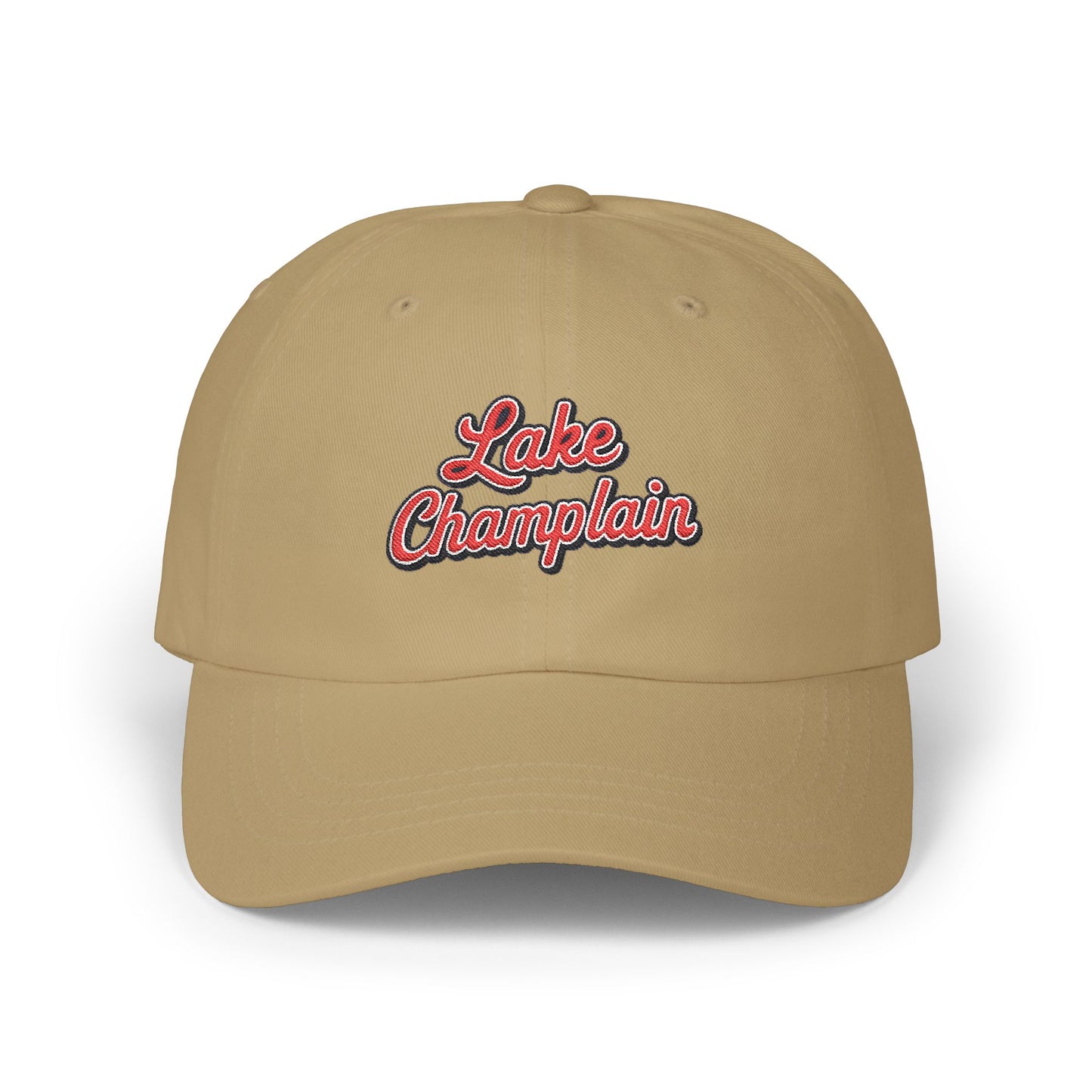 Lake Champlain Stylish Dad Cap, Casual Summer Hat, Outdoor Accessory, Gift for Father's Day, Boating Trip Gear, Everyday Wear