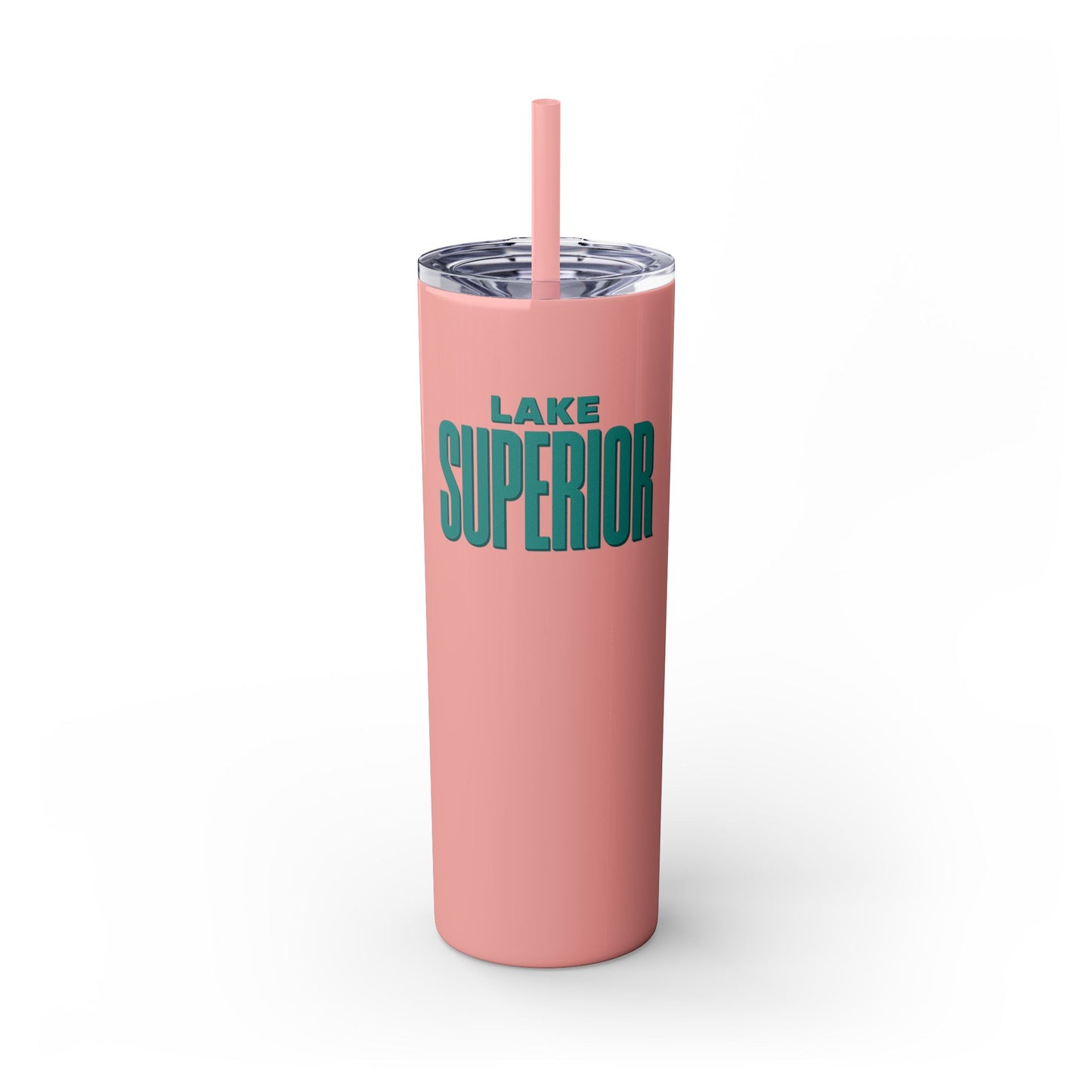 Lake Superior Skinny Tumbler - 20oz Travel Mug, Eco-Friendly Drinkware for Adventurers, Ideal for Camping, Picnics, and Daily Hydration