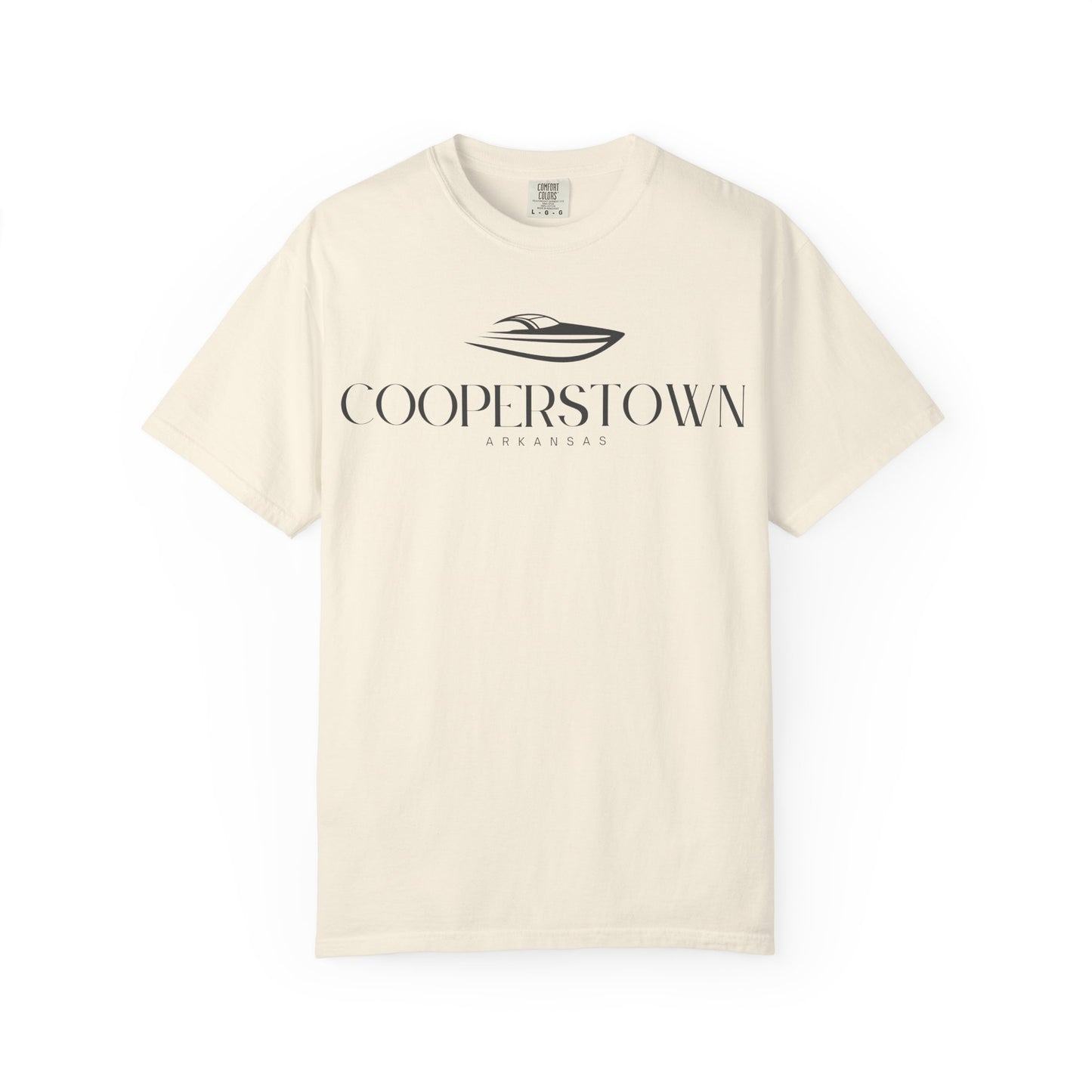 Cooperstown Chill Vibes Tee - Unisex Garment-Dyed T-shirt for Autumn Lovers, Casual Wear, Gifts for Him/Her