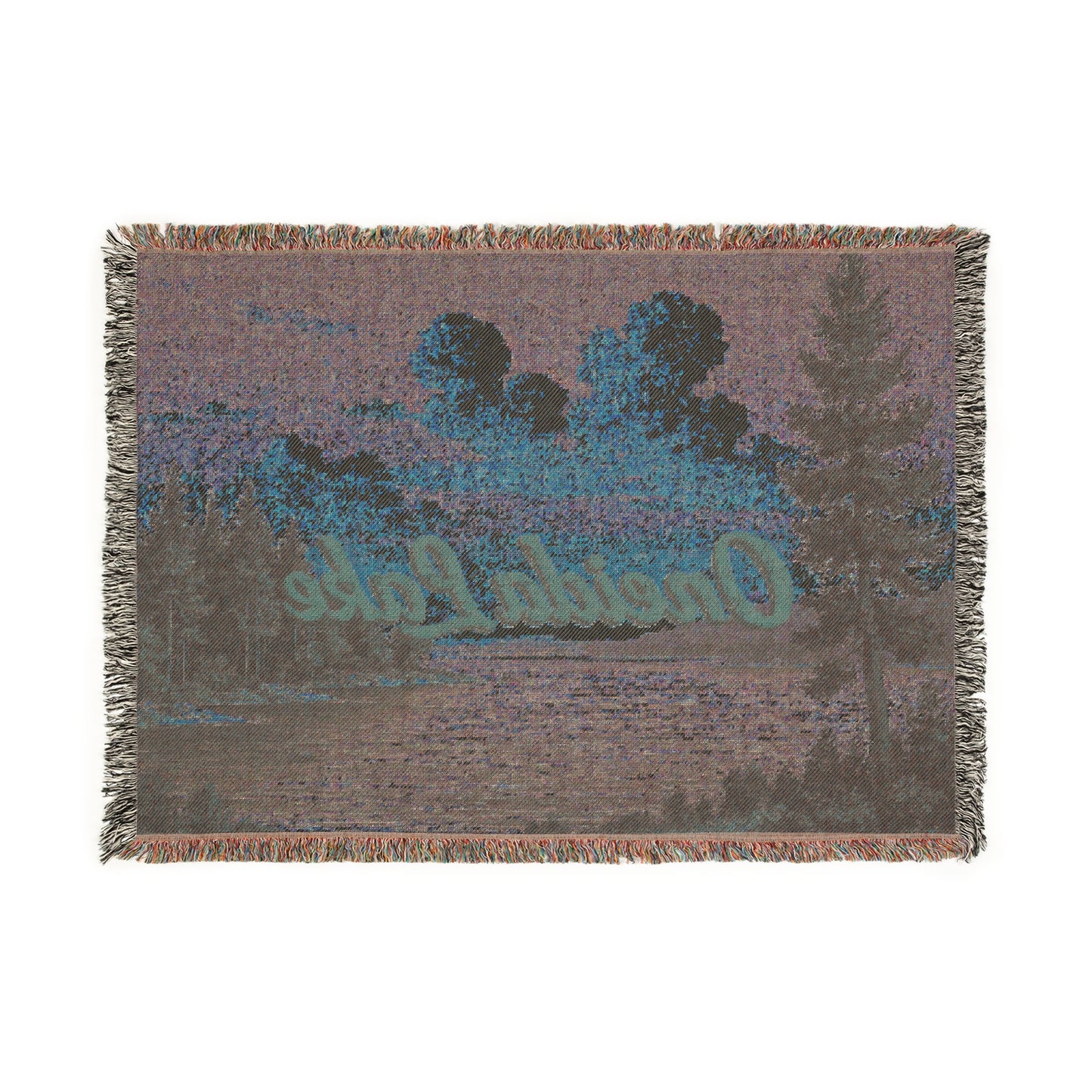 Oneida Lake Woven Blanket