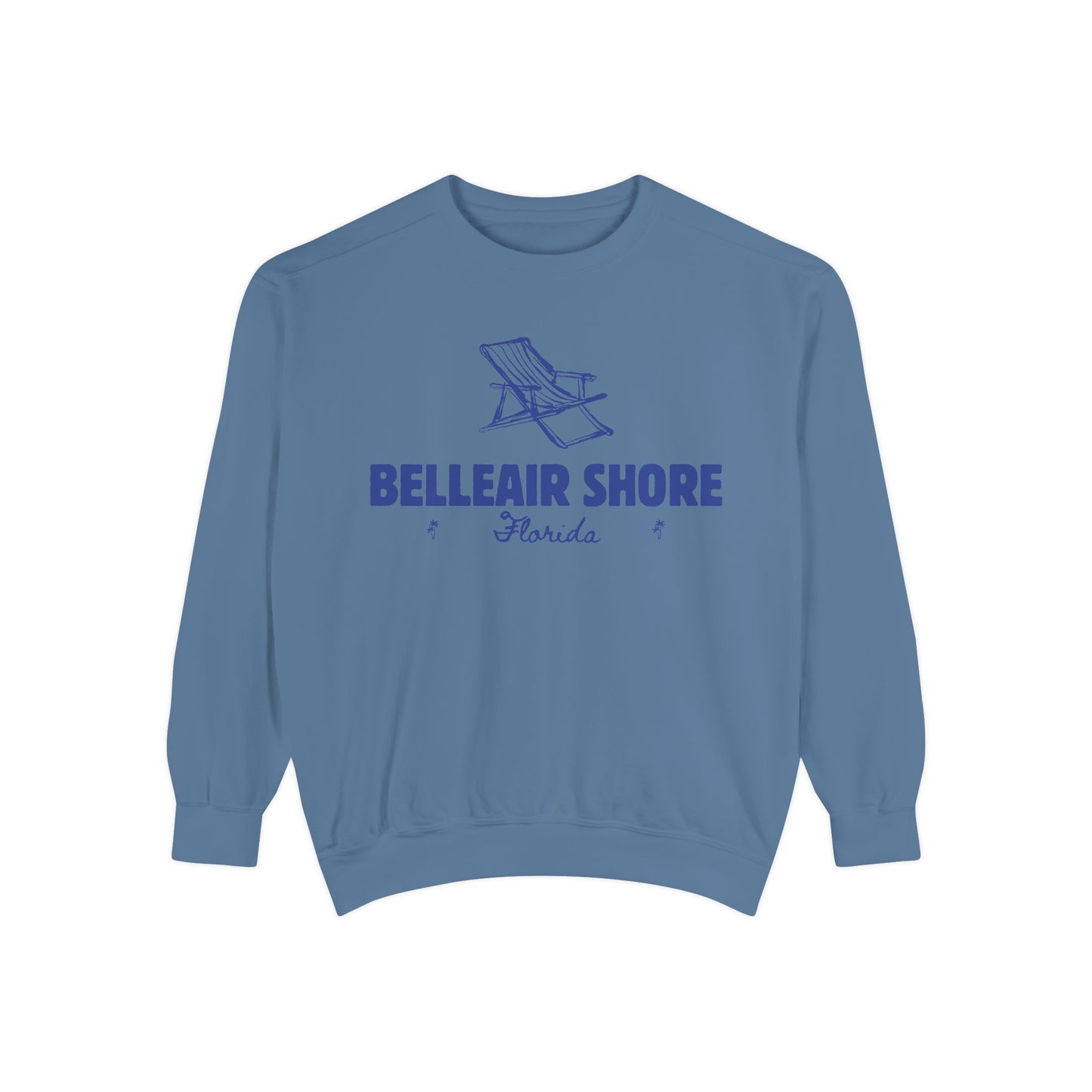 Belleair Shore Unisex Sweatshirt, Cozy Beach Vibes, Perfect Summer Gift, Florida Apparel, Relaxed Style for All