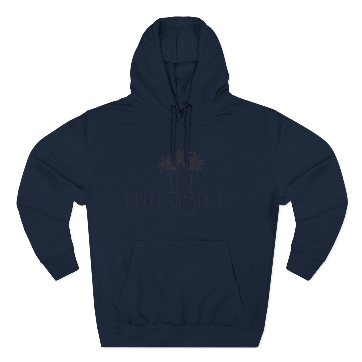 Belleair Shore Vibes Hoodie with Design, Perfect for Autumn Lovers, Comfortable and Stylish, Great Gift for Vacations