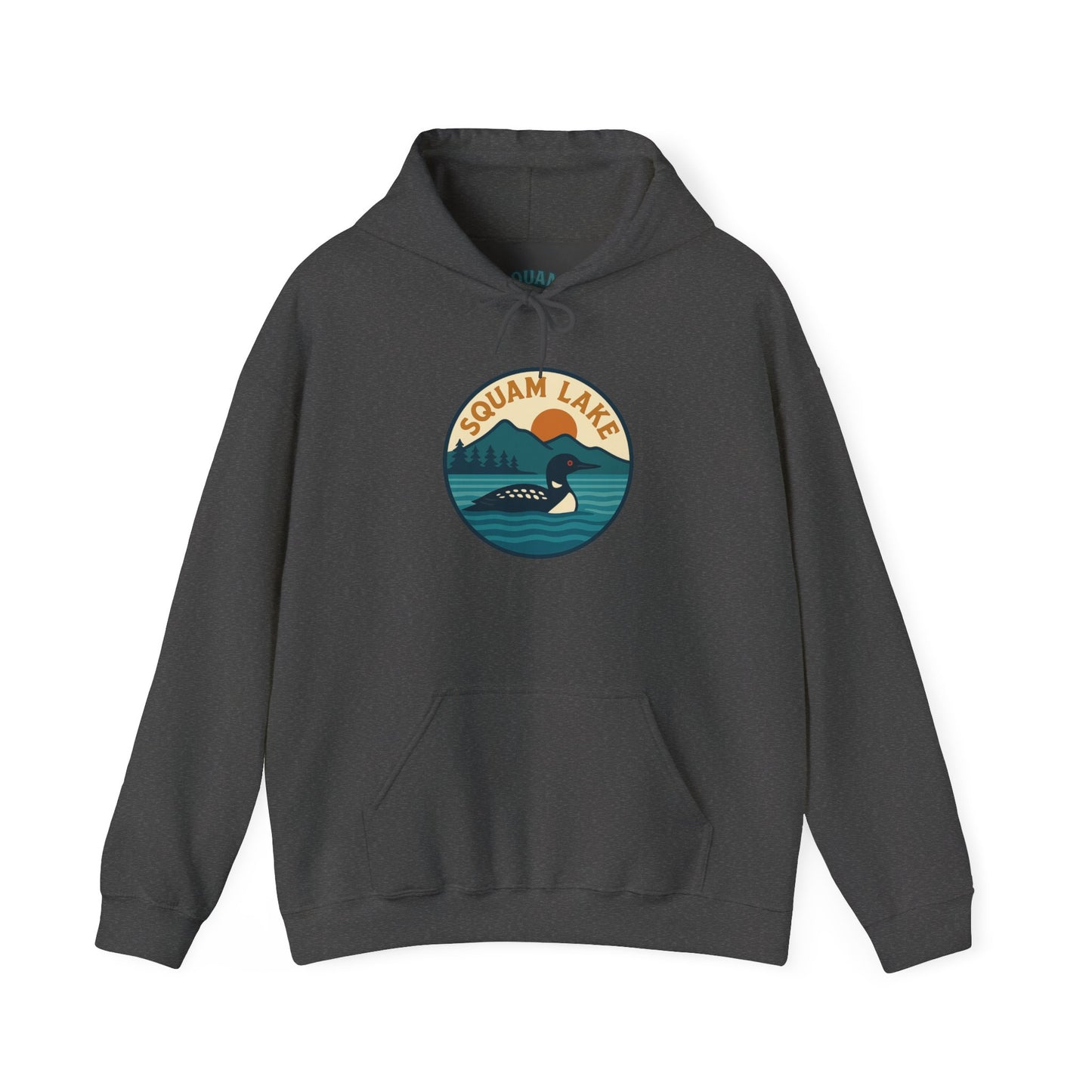 Squam Lake Hoodie, Cozy Casual Wear, Unisex Sweatshirt, Lake Lover Gift, Outdoor Adventure Apparel, Summer Retreat Fashion