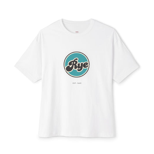 Rye Retro Oversized Tee, Unisex T-Shirt, Casual Fashion Top, Vintage Graphic Shirt, Perfect Gift for Any Occasion