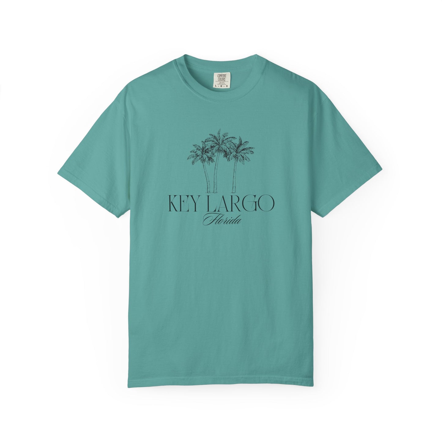 Key Largo Vibes, Unisex T-shirt, Casual Tee, Travel Souvenir, Vacation Top