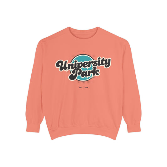 University Park Vintage Sweatshirt, Cozy Unisex Pullover, Retro Style, Perfect for Casual Outfits, Gift for Him or Her