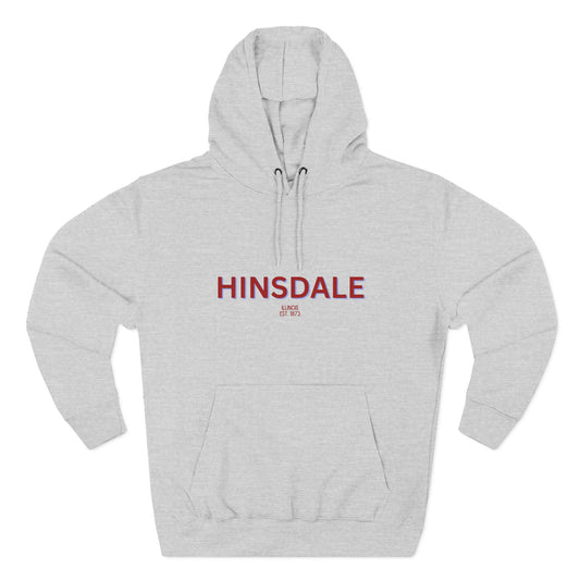 Hinsdale Fleece Hoodie, Casual Sweatshirt, Cozy Layering Piece, Perfect Gift for All Occasions, Stylish Streetwear