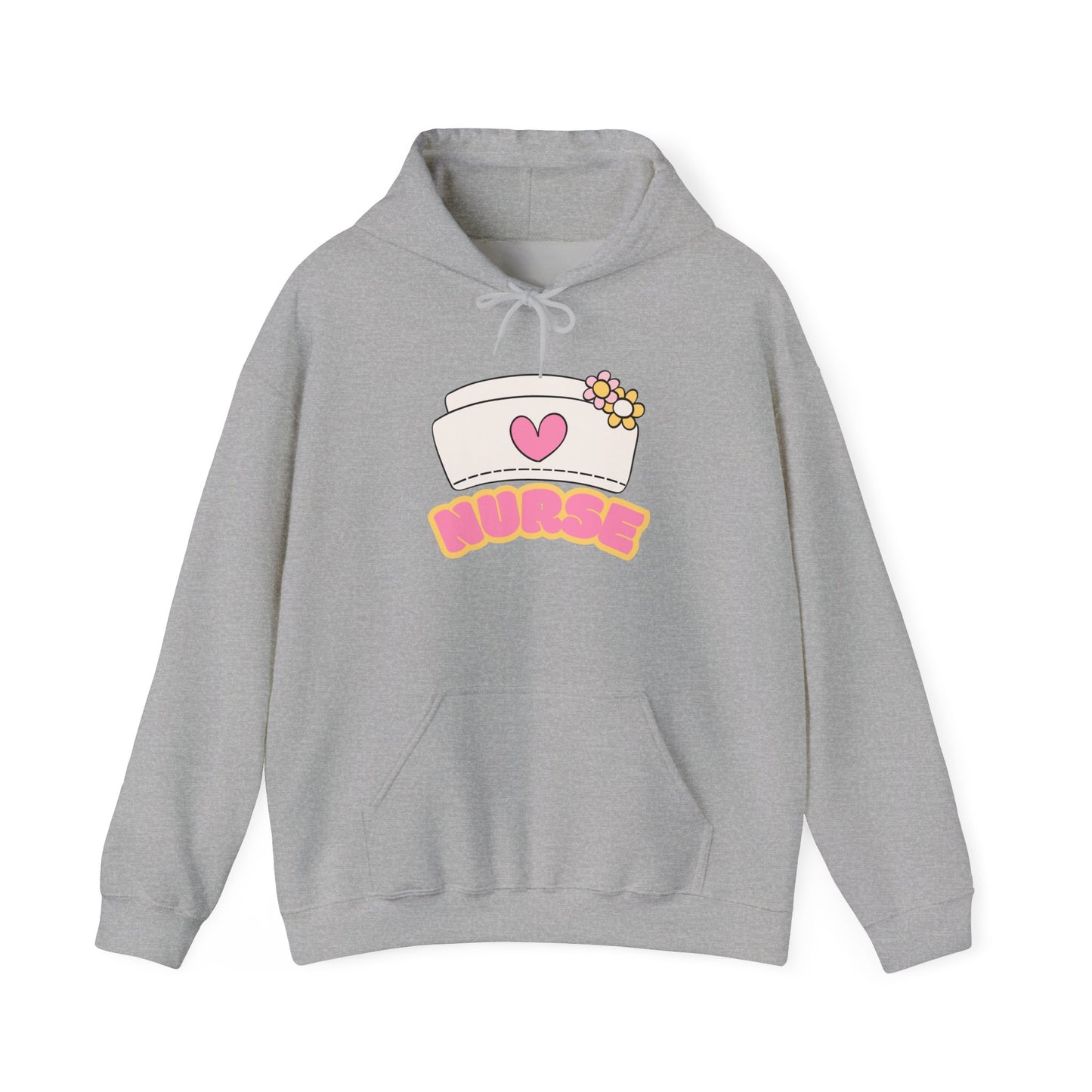 Nurse Love Hoodie | Cozy Unisex Sweatshirt, Gift for Healthcare Workers, Comfortable Nursing Apparel, Medical Appreciation Clothing