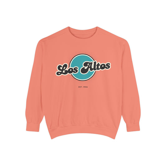 Los Altos Vintage Sweatshirt, Cozy Unisex Pullover, Retro Style, Perfect for Casual Outfits, Gift for Him or Her