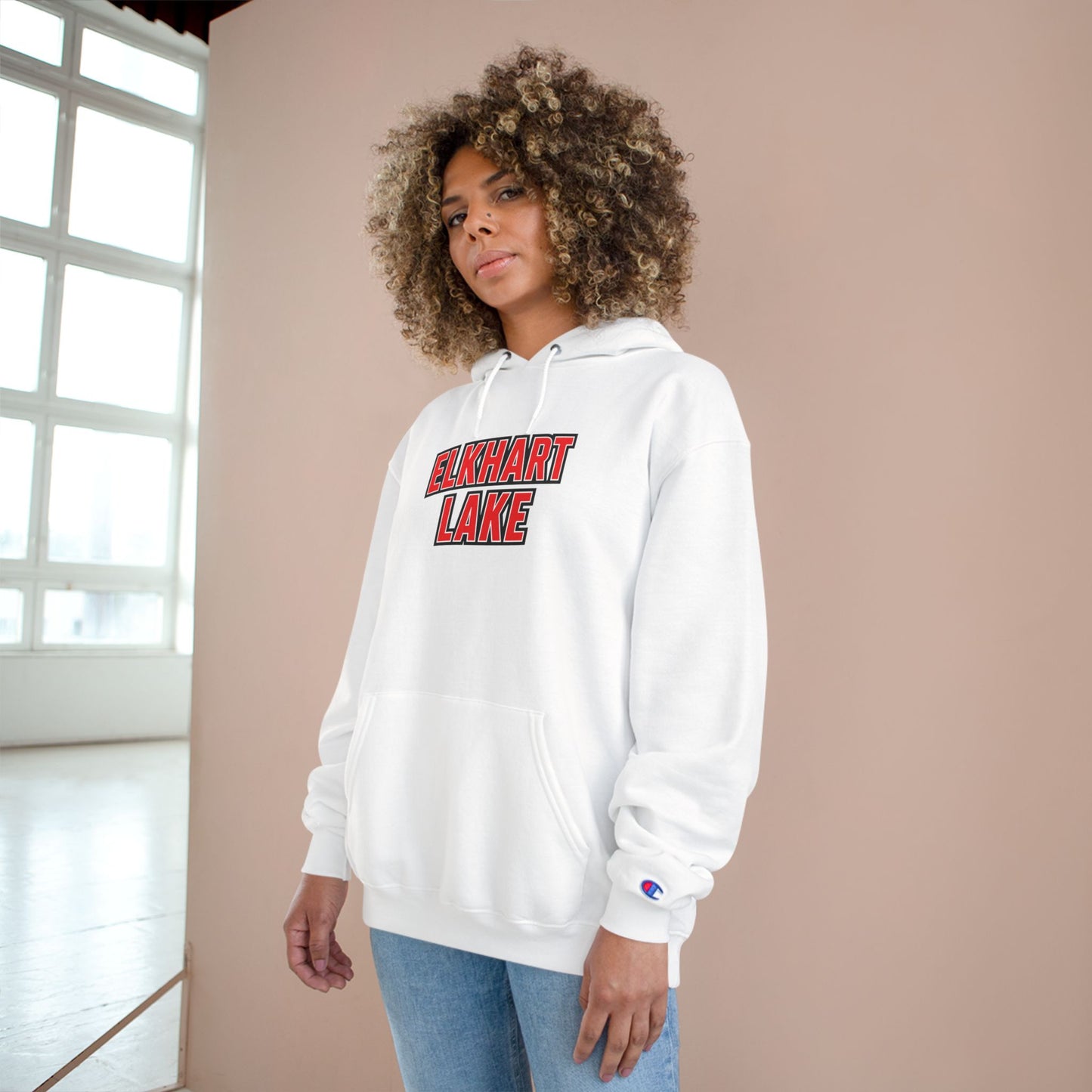 Elkhart Lake Cozy Hoodie, Perfect for Outdoor Adventures, Lake Days, Gifts for Nature Lovers, Comfortable Sweatshirt