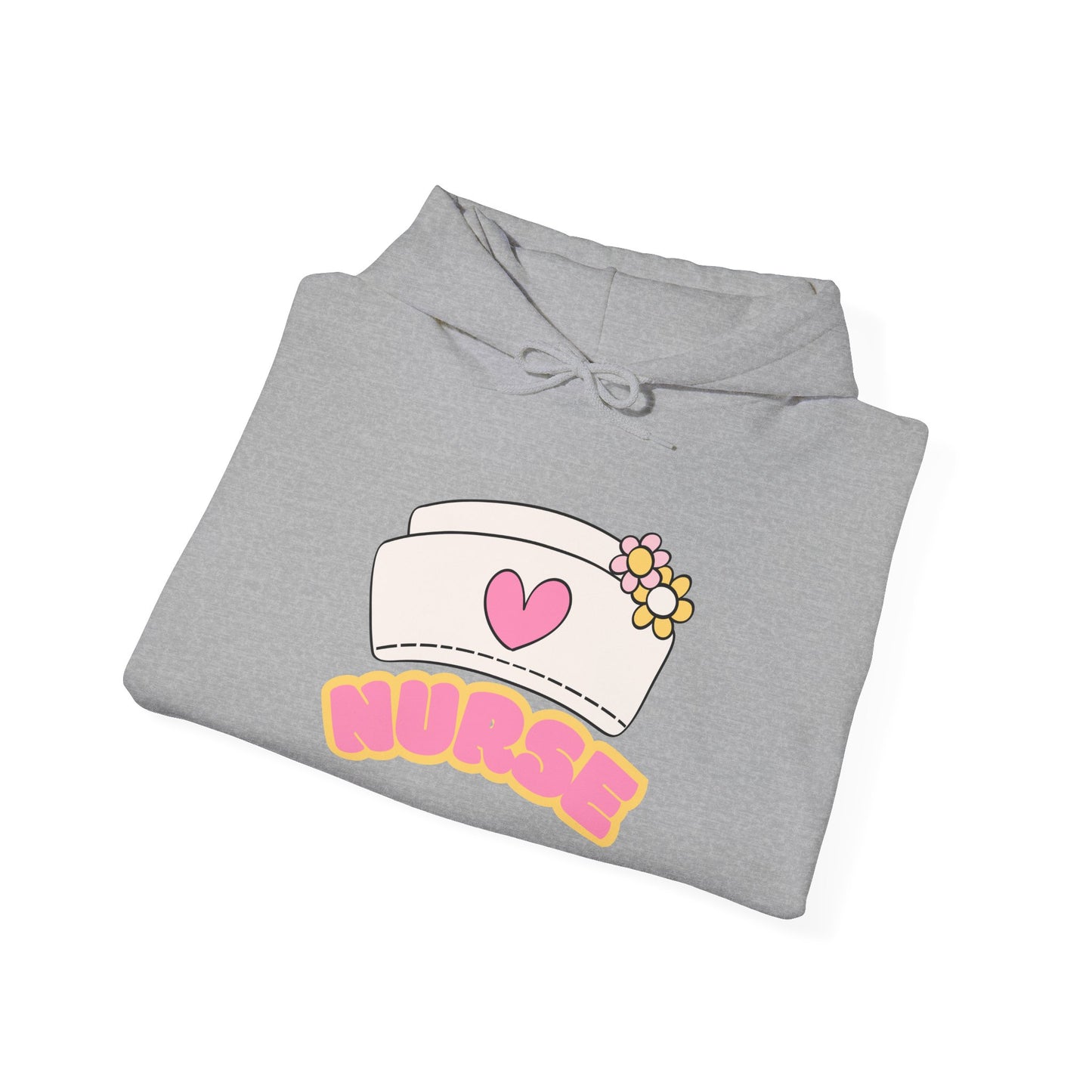 Nurse Love Hoodie | Cozy Unisex Sweatshirt, Gift for Healthcare Workers, Comfortable Nursing Apparel, Medical Appreciation Clothing