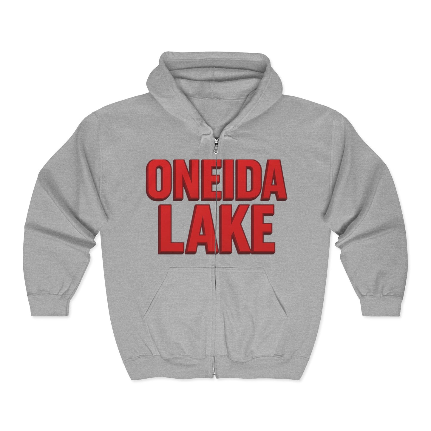Oneida Lake Unisex Heavy Blend™ Full Zip Hooded Sweatshirt