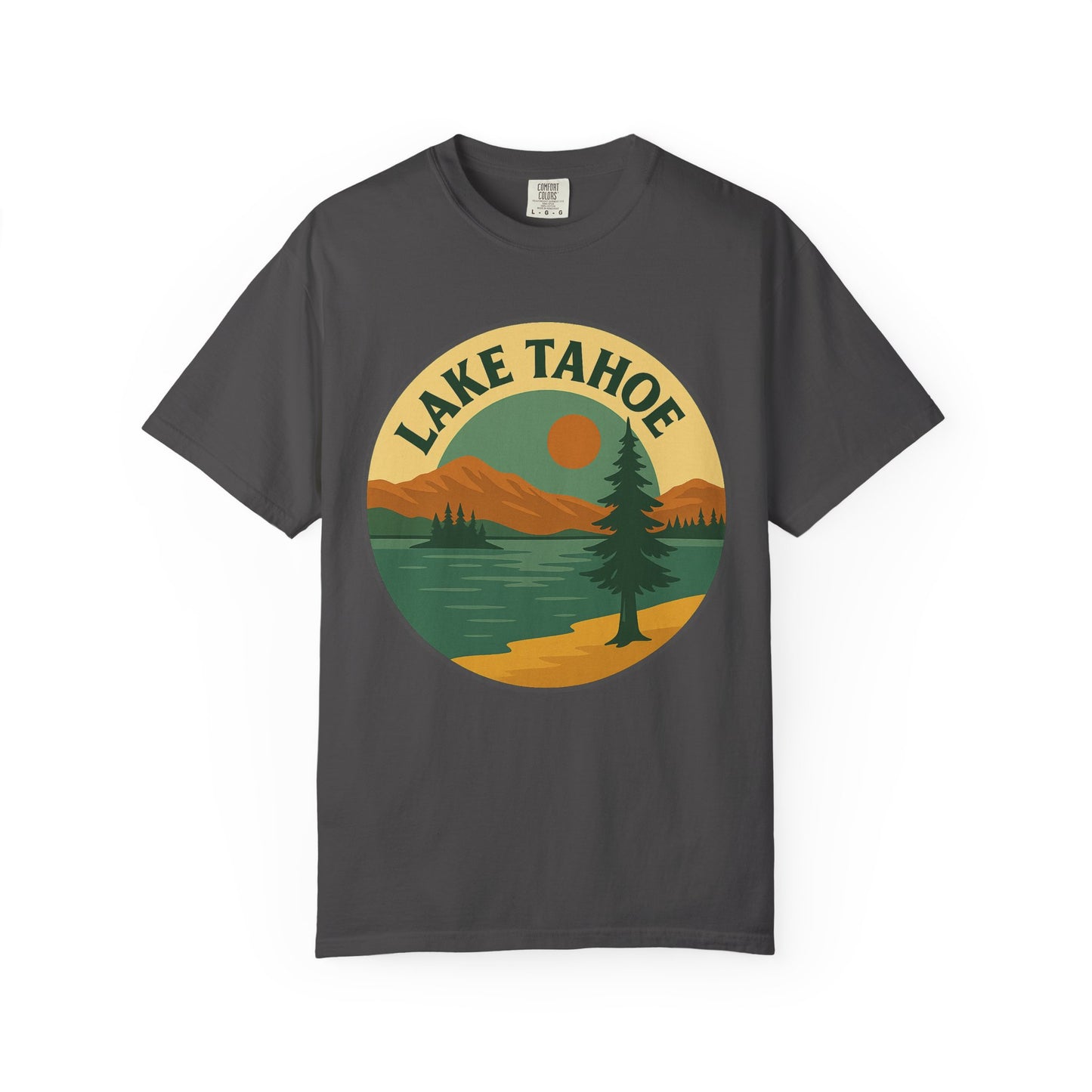 Lake Tahoe Unisex Garment-Dyed T-shirt
