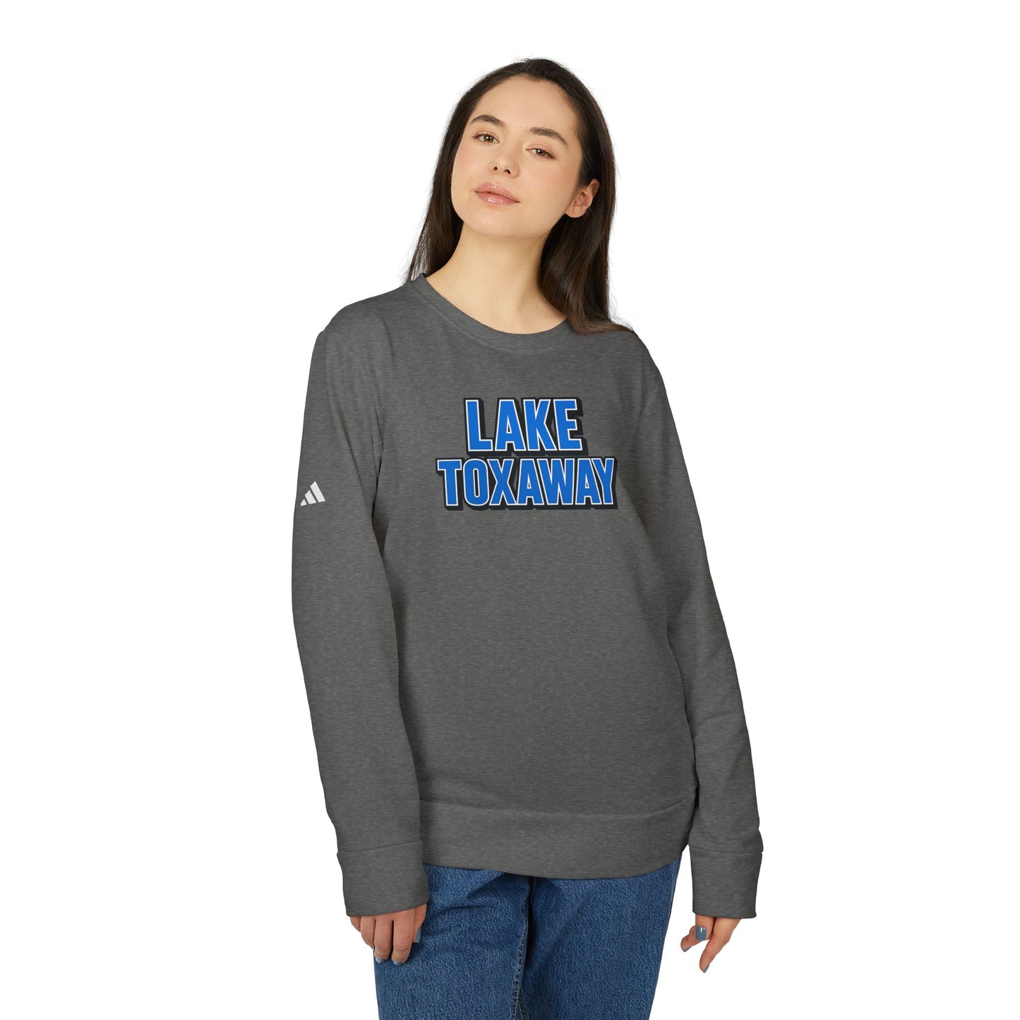 Lake Toxaway Adidas Unisex Fleece Crewneck Sweatshirt