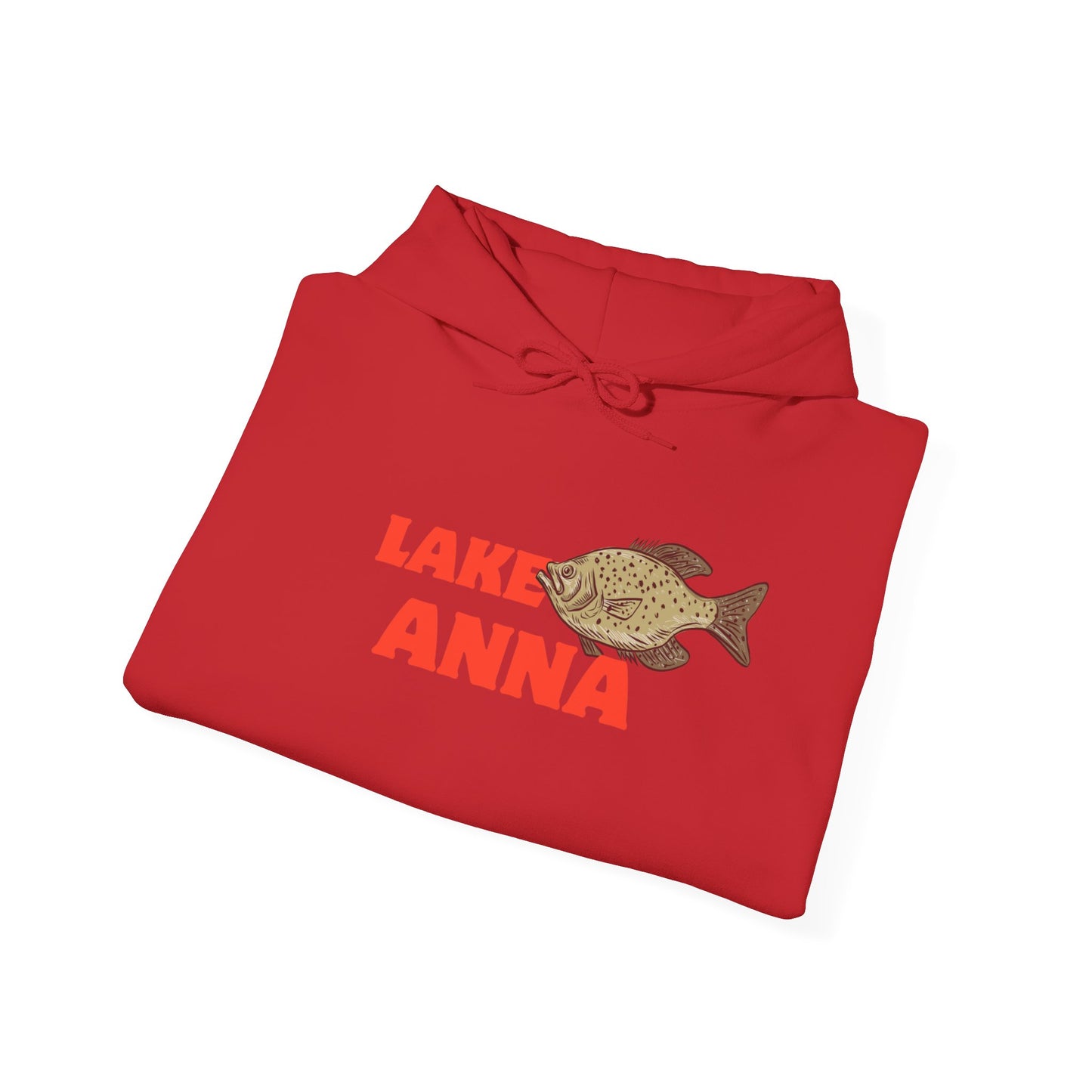 Lake Anna Fishing Hoodie, Unisex Comfortable Sweatshirt, Relaxed Fit for Outdoor Enthusiasts, Gift for Fishermen, Casual Lake Apparel