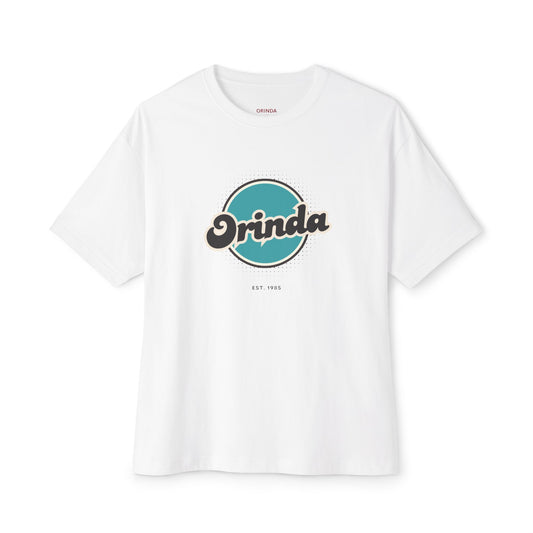 Orinda Retro Oversized Tee, Unisex T-Shirt, Casual Fashion Top, Vintage Graphic Shirt, Perfect Gift for Any Occasion