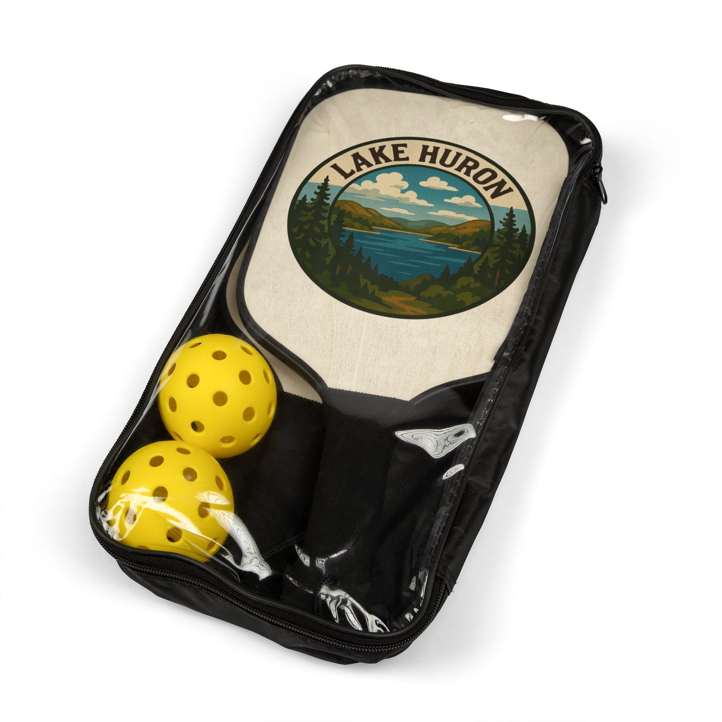 Lake Huron Paddle Set - Perfect for Outdoor Fun, Sporty Gift, Team Play, Family Activities, Best for Picnics, Holidays