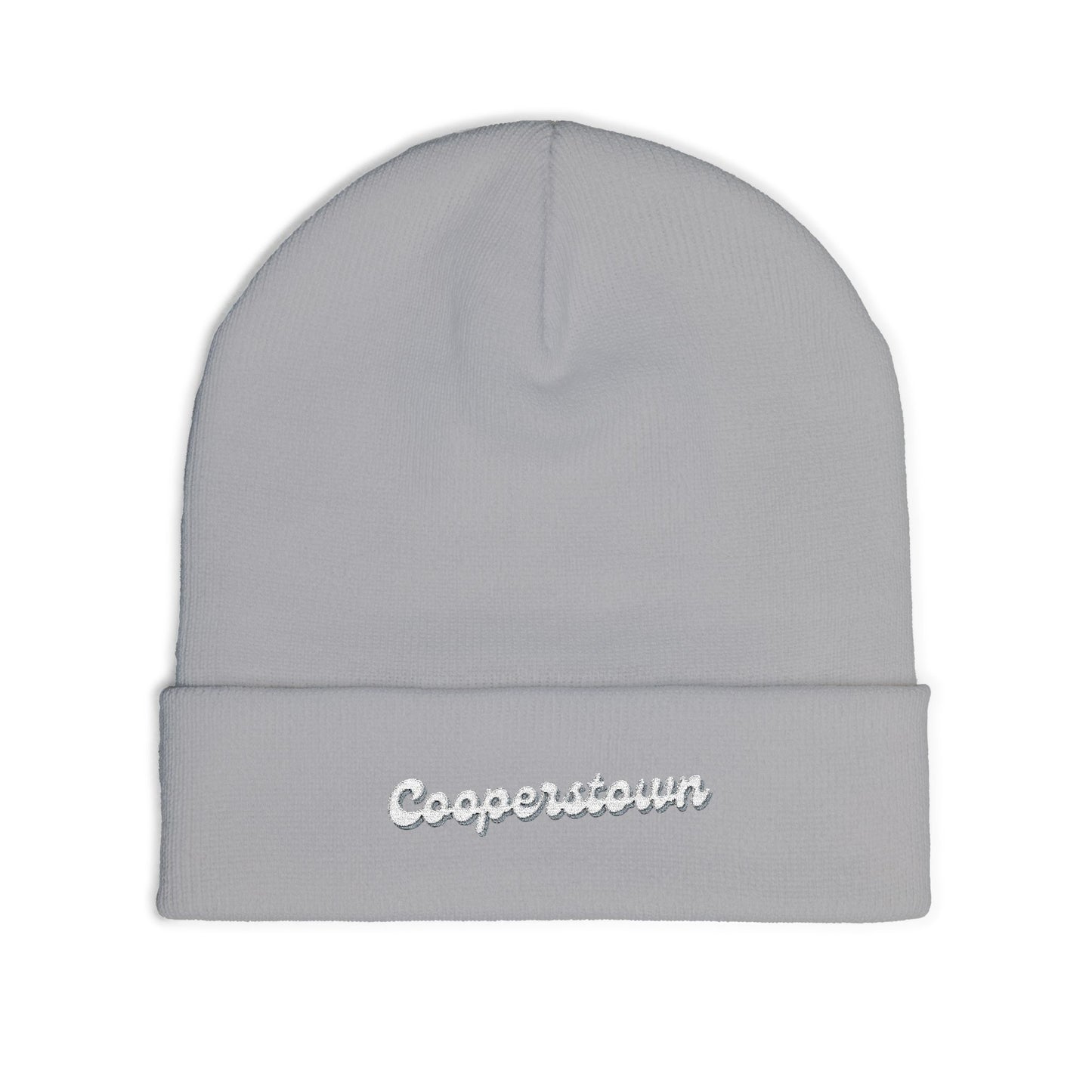 Cooperstown Cozy Embroidered Knit Beanie | Winter Hat, Casual Fashion Accessory, Gift for Him/Her, Cozy Style, Outdoor Wear