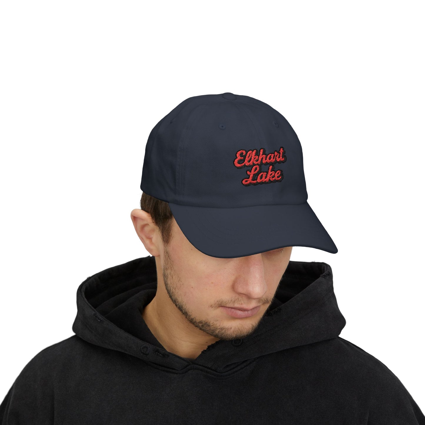 Elkhart Lake Stylish Dad Cap, Casual Summer Hat, Outdoor Accessory, Gift for Father's Day, Boating Trip Gear, Everyday Wear