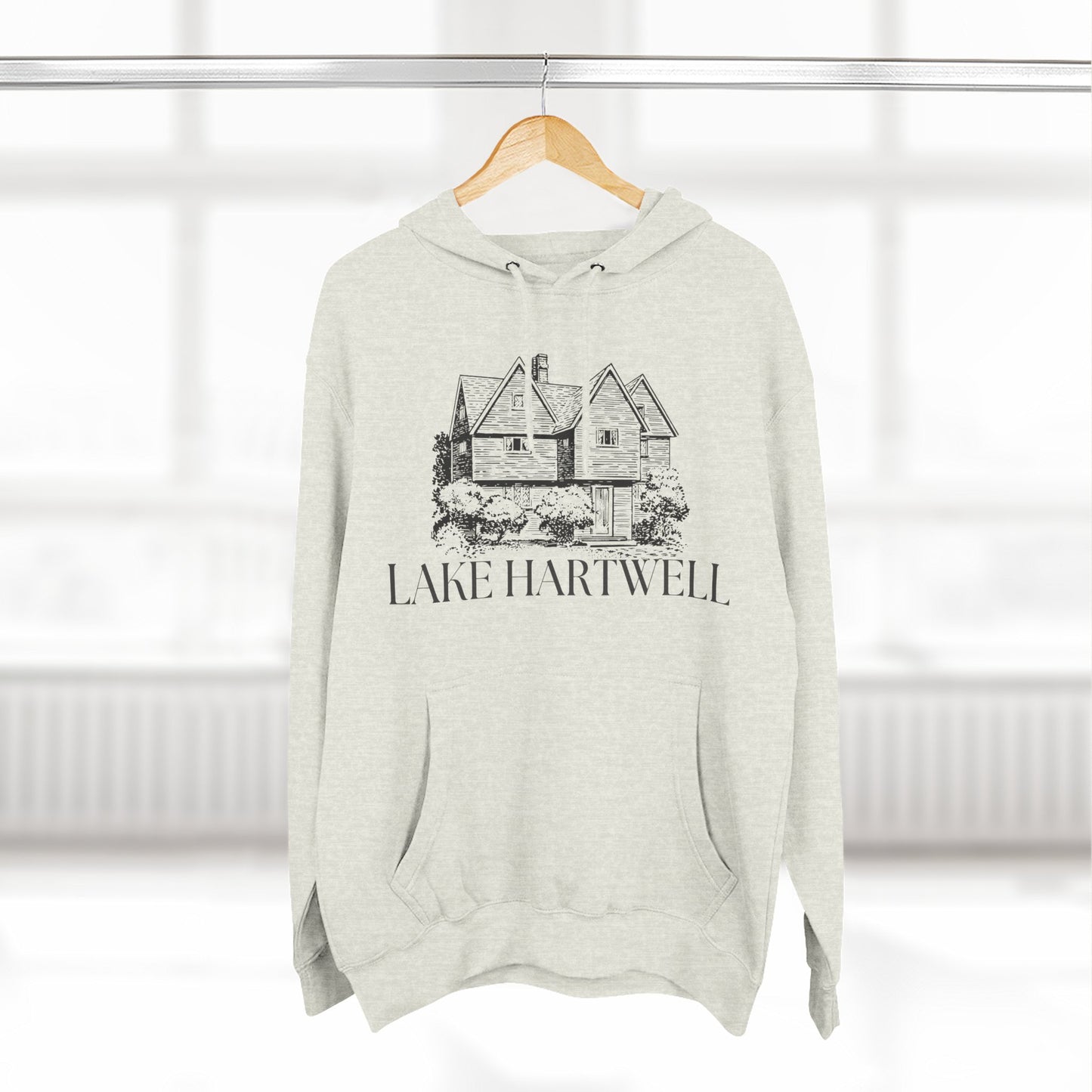 Lake Hartwell Hoodie, Great for Beach Trips, Lake Days, Gift for Summer Lovers, Casual Wear, Travel Essential