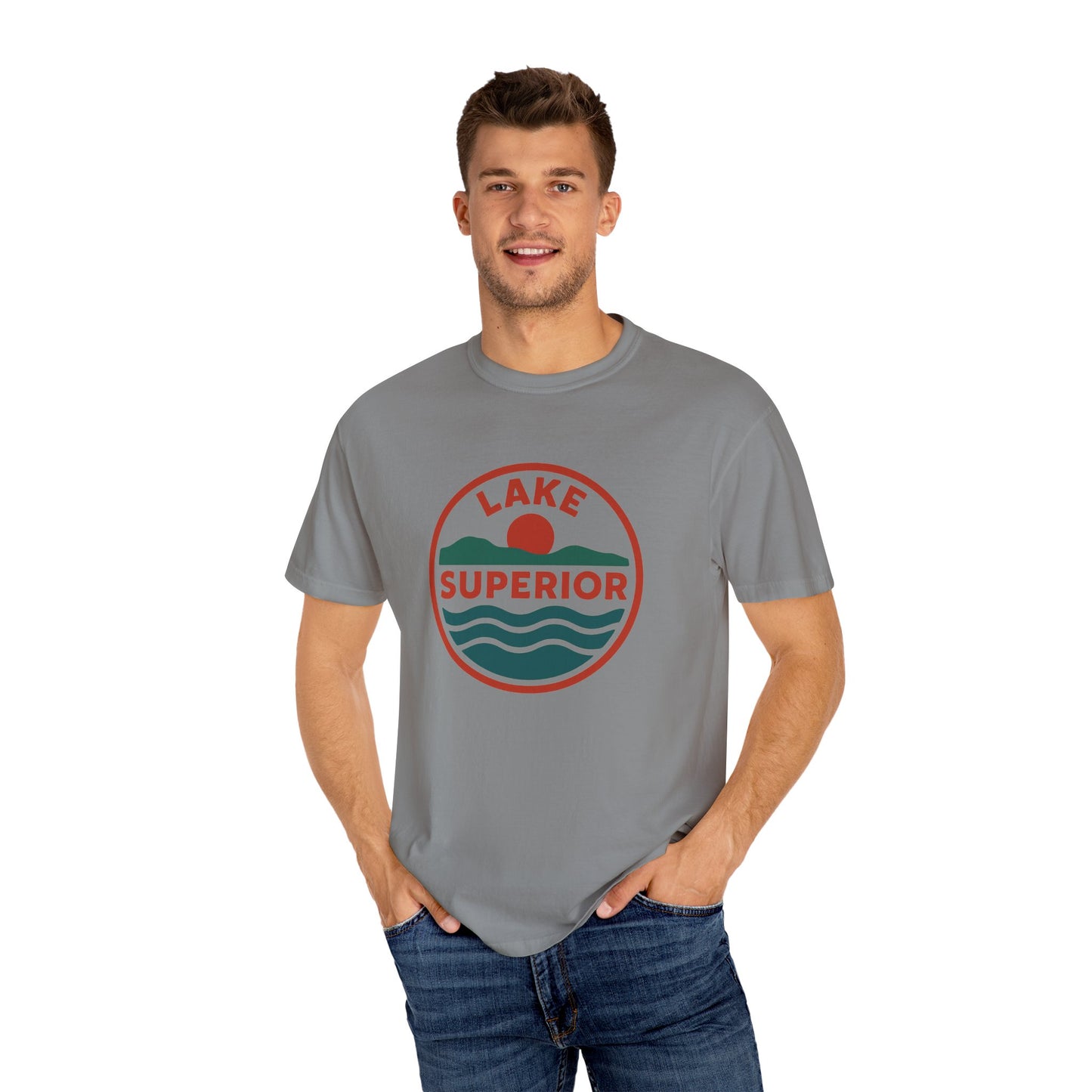 Lake Superior Unisex Garment-Dyed T-shirt