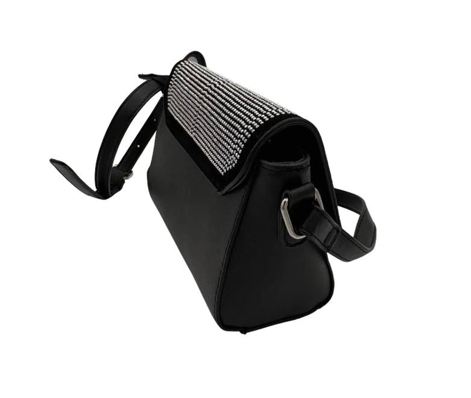 Valentino Orlandi Rhinestone Crossbody Bag