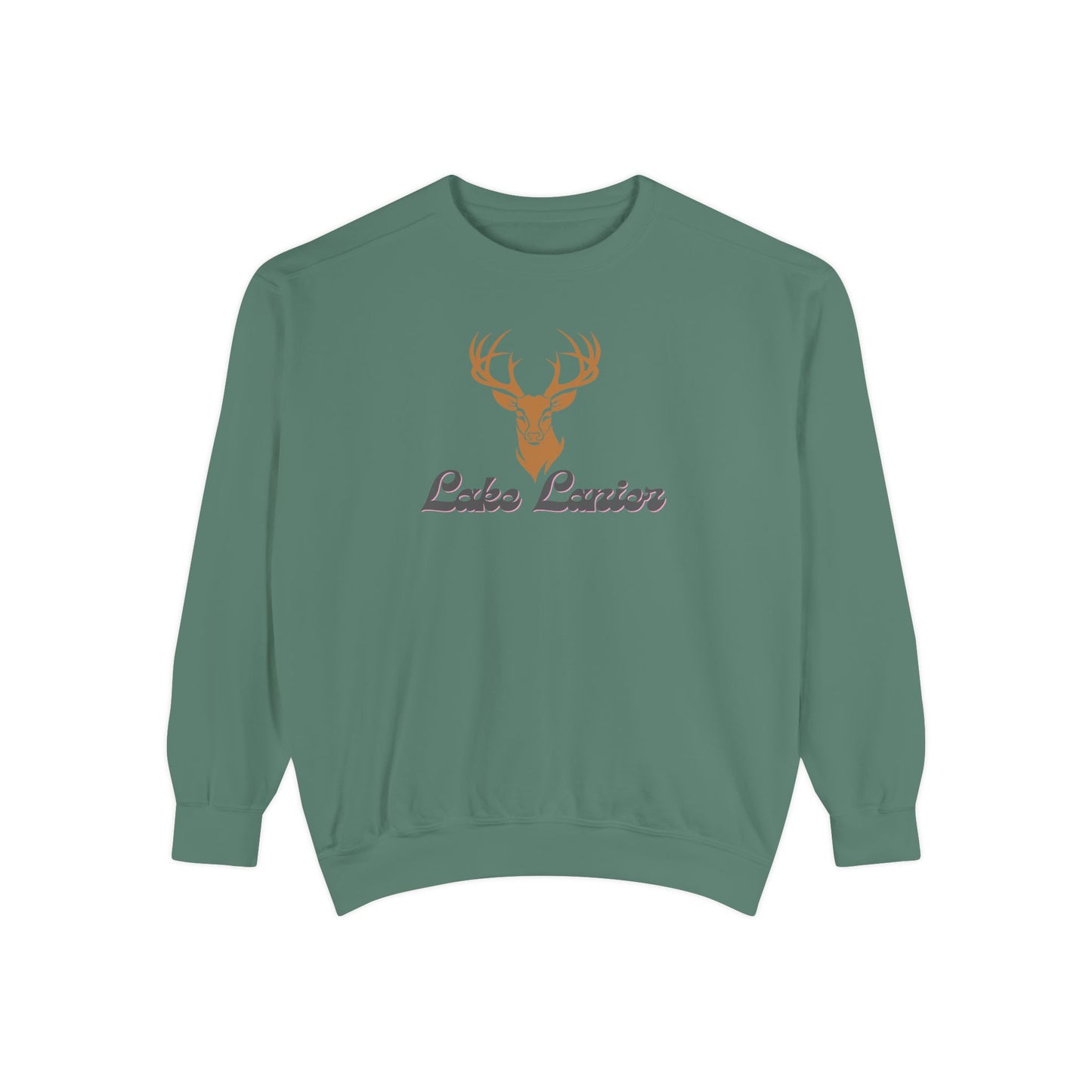 Cozy Lake Lanier Sweatshirt, Comfortable Unisex Sweatshirt for Nature Lovers, Gift for Outdoorsy Friends, Campfire Collection