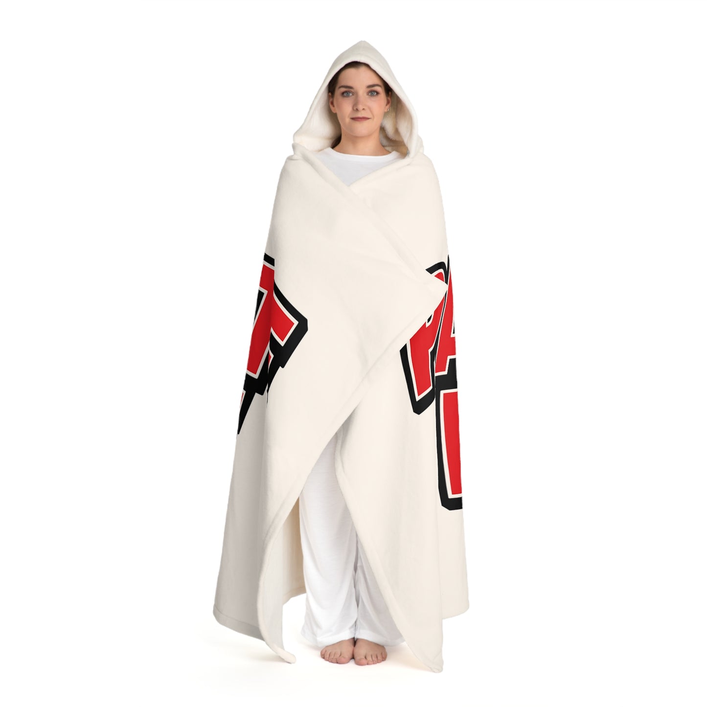 Payette Lake Cozy Hooded Sherpa Fleece Blanket - Perfect for Chilly Evenings, Movie Nights, Cozy Home Décor, Gifts for Her, Winter Snuggles