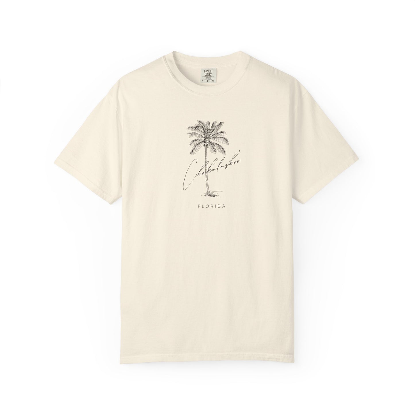Chokoloskee Chill Vibes Tee - Unisex Garment-Dyed T-shirt for Autumn Lovers, Casual Wear, Gifts for Him/Her
