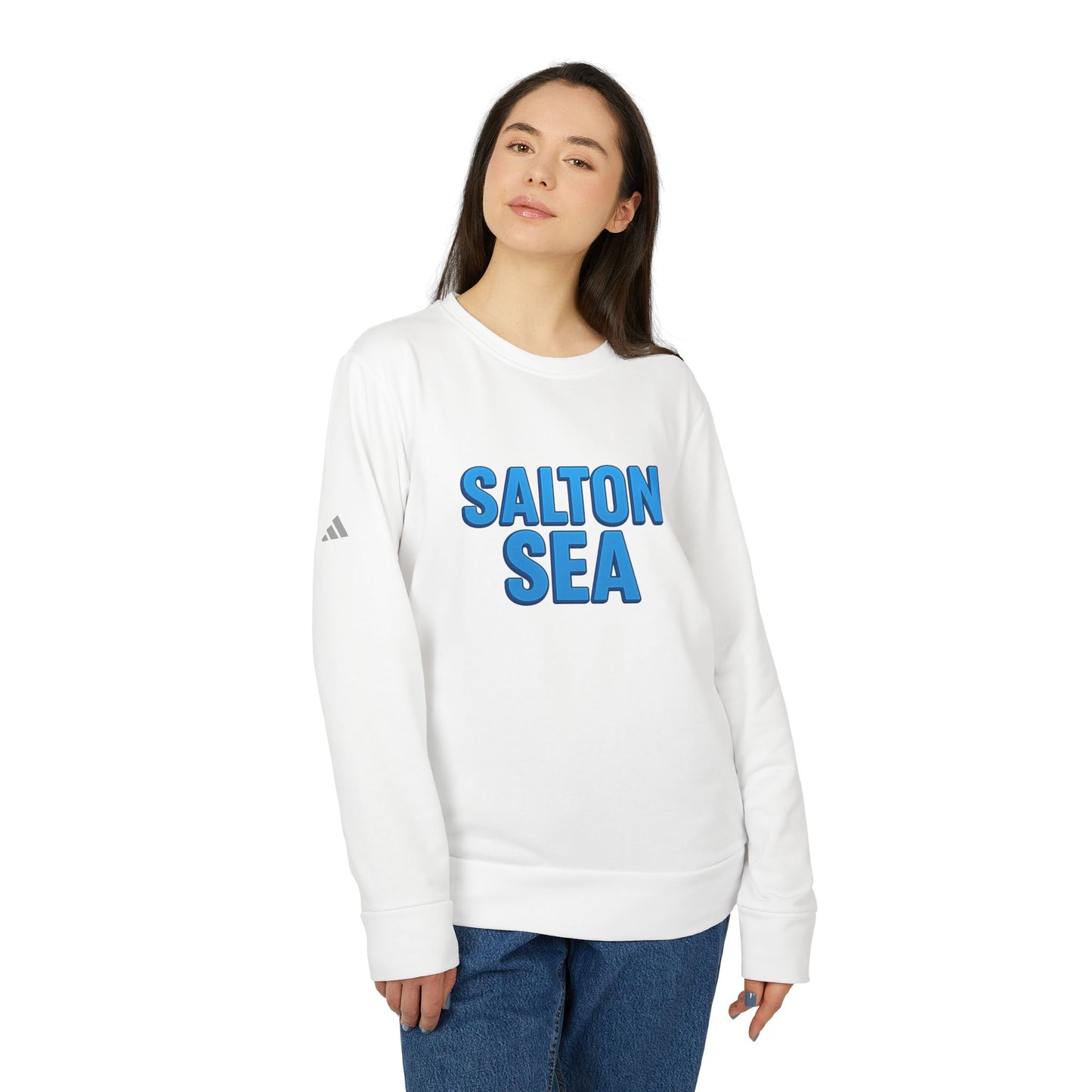 Salton Sea Cozy Outdoor Sweatshirt for Nature Lovers, Unisex Crewneck, Perfect for Hiking, Camping, or Relaxing at Home, Design