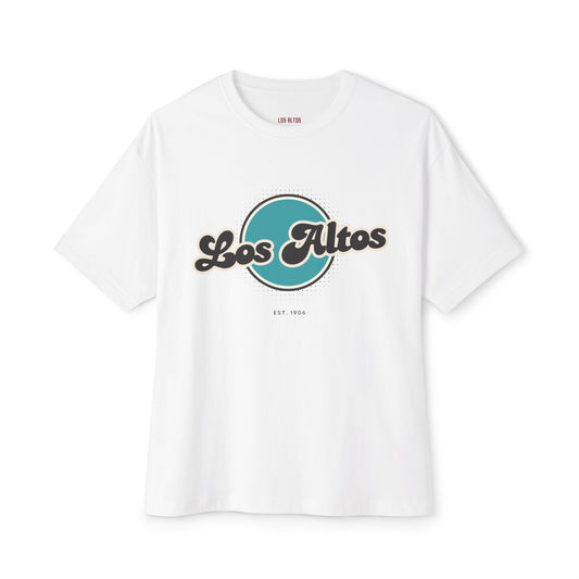Los Altos Retro Oversized Tee, Unisex T-Shirt, Casual Fashion Top, Vintage Graphic Shirt, Perfect Gift for Any Occasion