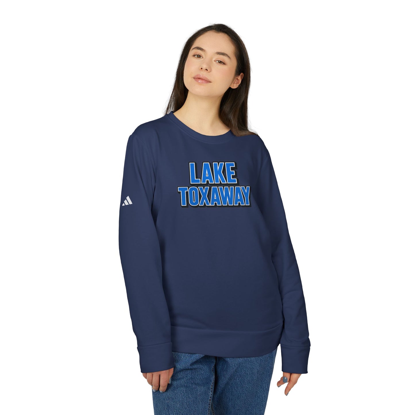 Lake Toxaway Adidas Unisex Fleece Crewneck Sweatshirt