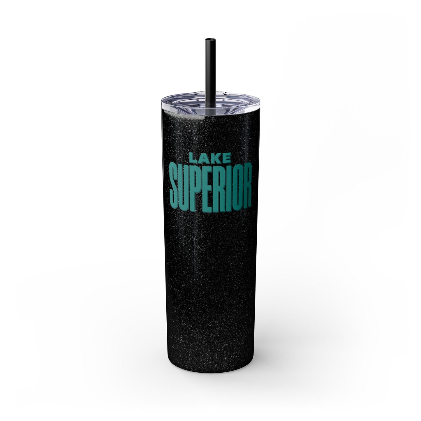 Lake Superior Skinny Tumbler - 20oz Travel Mug, Eco-Friendly Drinkware for Adventurers, Ideal for Camping, Picnics, and Daily Hydration