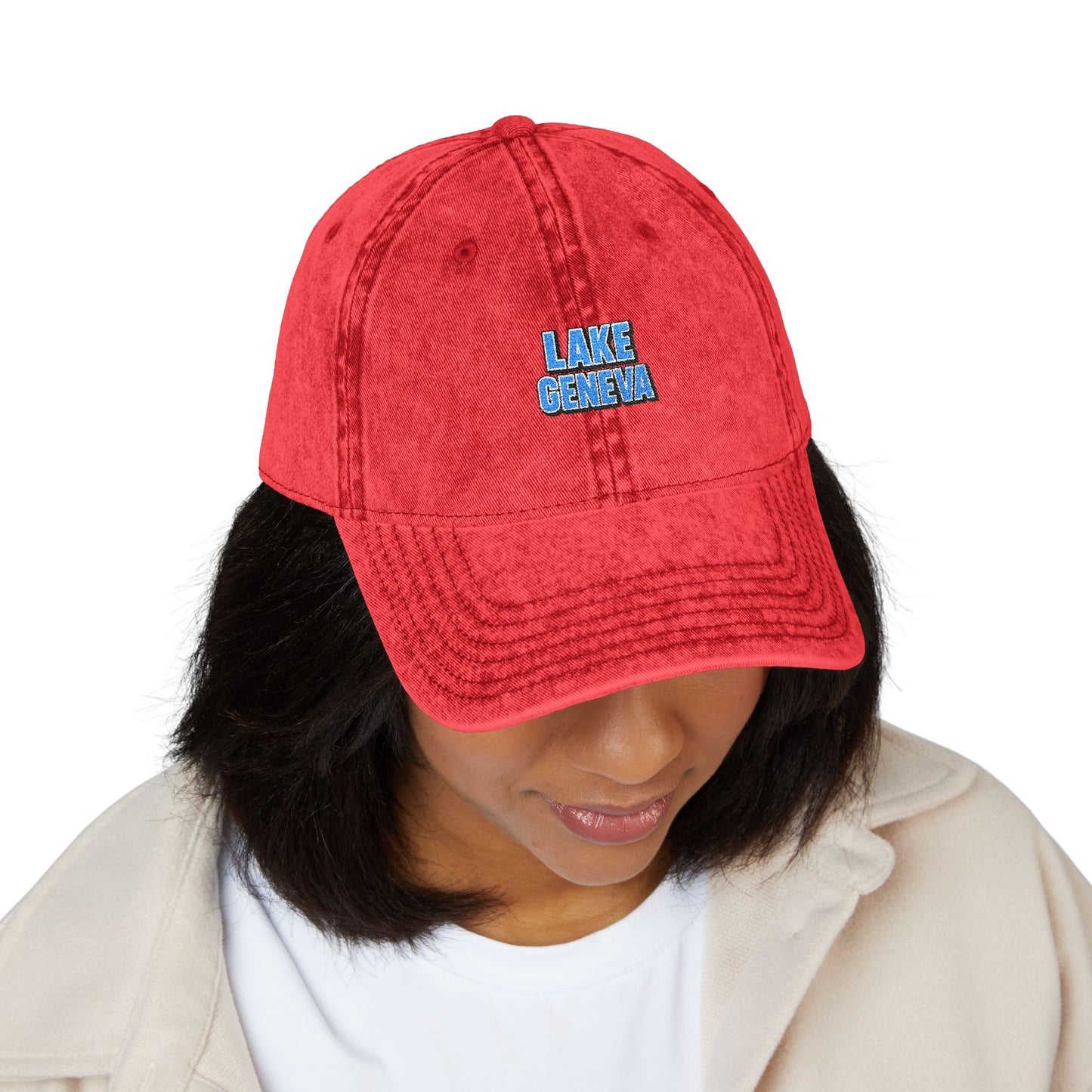 Lake Geneva Vintage Cap (Embroidery)