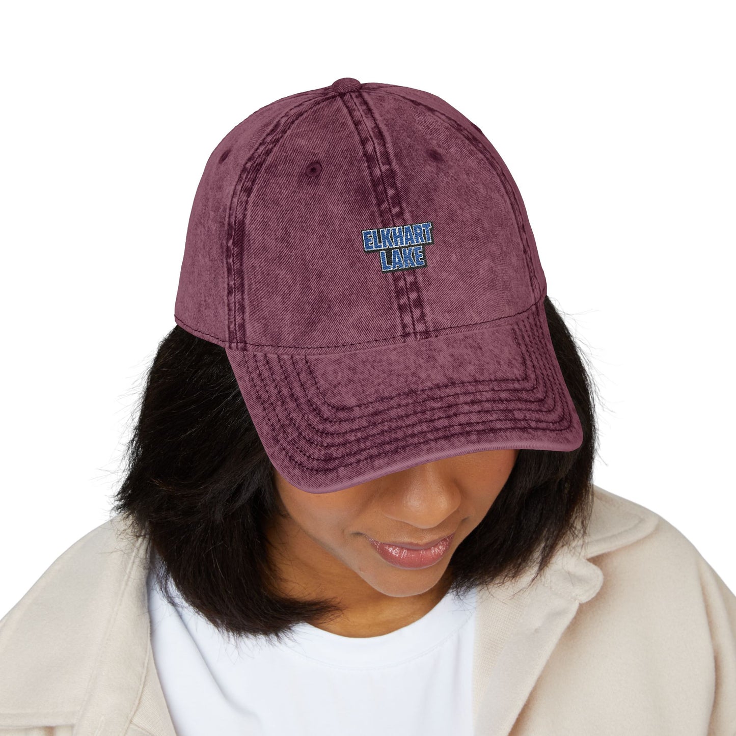 Elkhart Lake Vintage Cap (Embroidery)