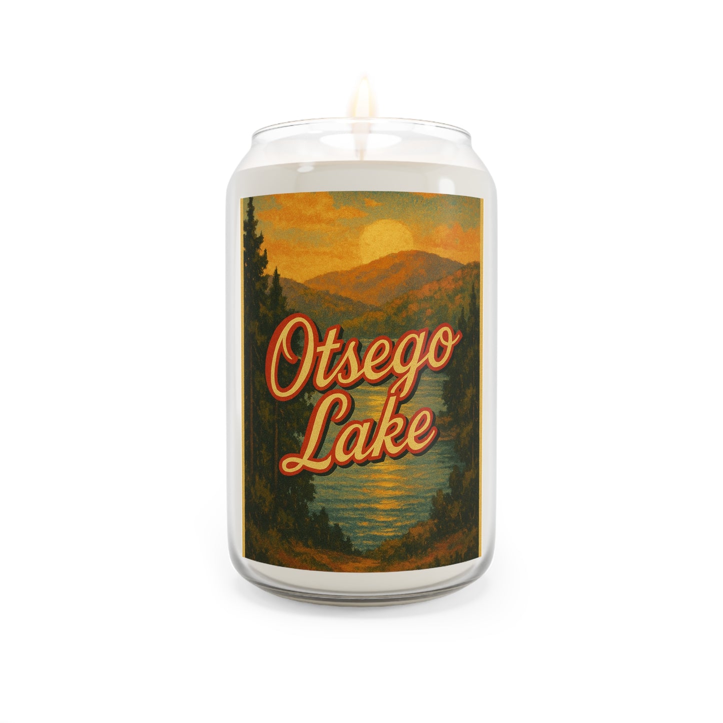 Otsego Lake Soy Candle, Relaxing Home Decor, Gift for Her, Aromatherapy Candle, Summer Vibes
