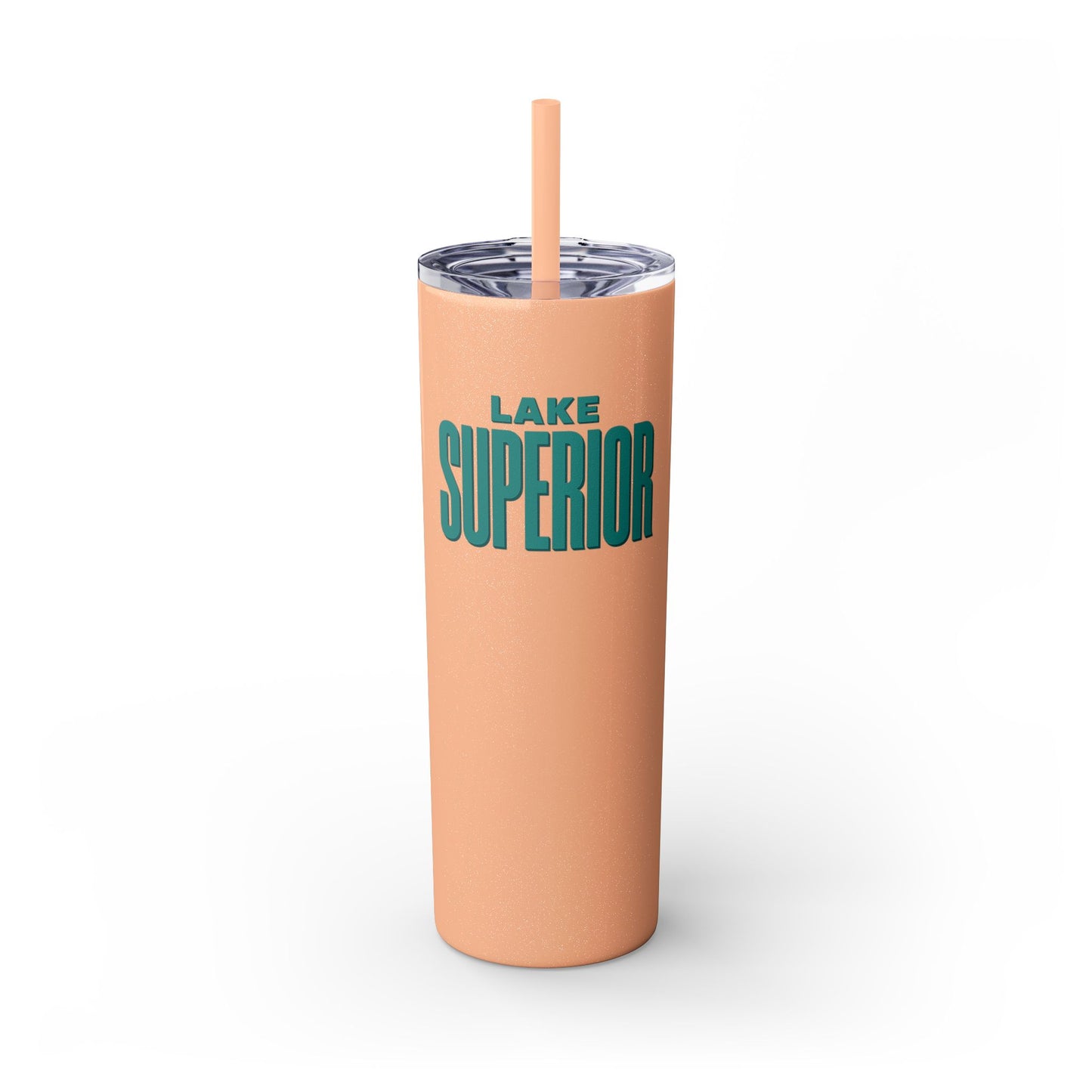 Lake Superior Skinny Tumbler - 20oz Travel Mug, Eco-Friendly Drinkware for Adventurers, Ideal for Camping, Picnics, and Daily Hydration
