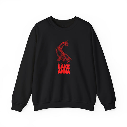 Lake Anna Fishing Sweatshirt, Cozy Crewneck, Perfect for Outdoorsy Lovers, Casual Wear, Gift for Nature Enthusiasts, Lake Life Apparel