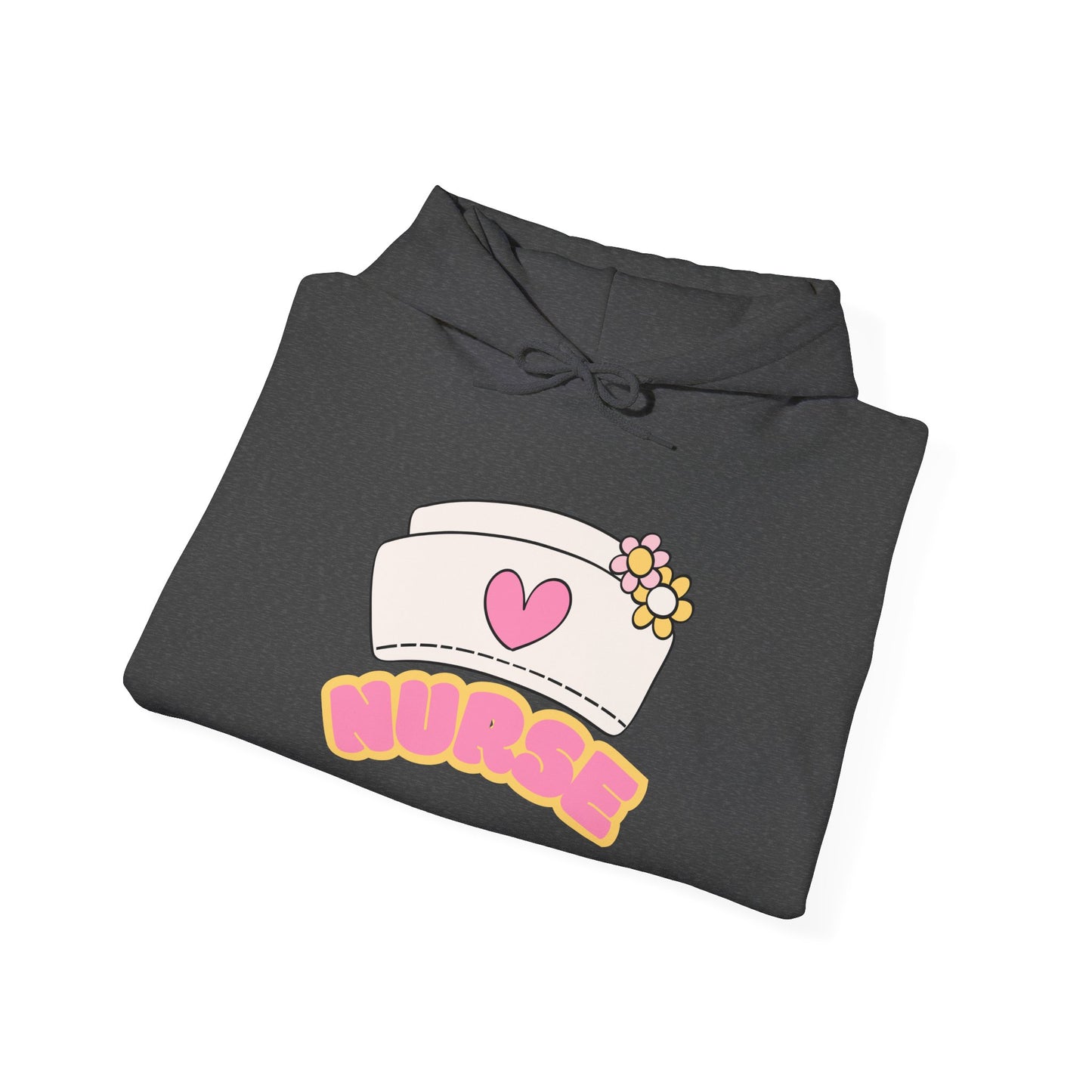 Nurse Love Hoodie | Cozy Unisex Sweatshirt, Gift for Healthcare Workers, Comfortable Nursing Apparel, Medical Appreciation Clothing
