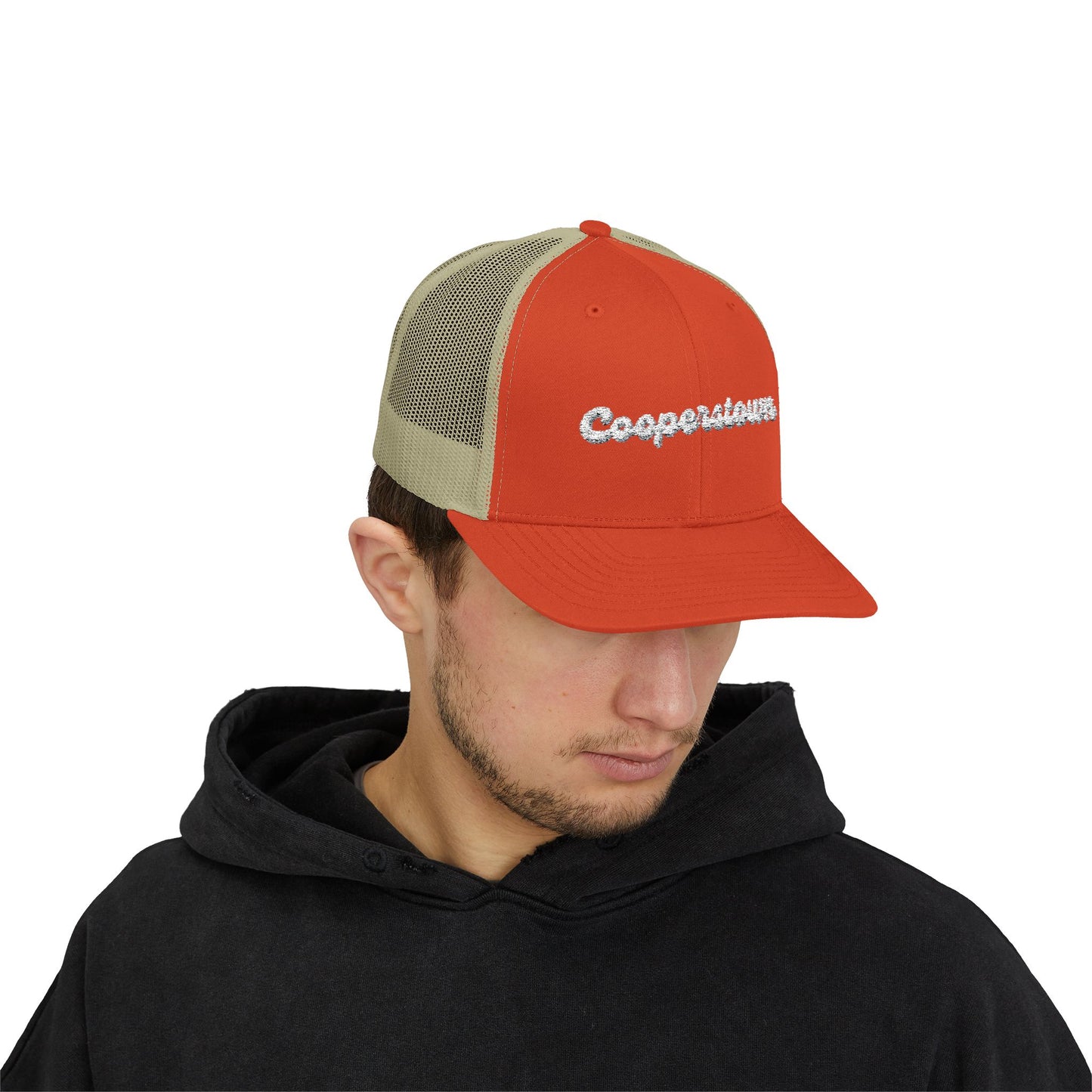 Cooperstown Sparkly Trucker Cap with Rhinestone 'Ballin' Style' Design | Trendy Snapback Hat for Fashion Lovers, Unisex Gift for Holidays